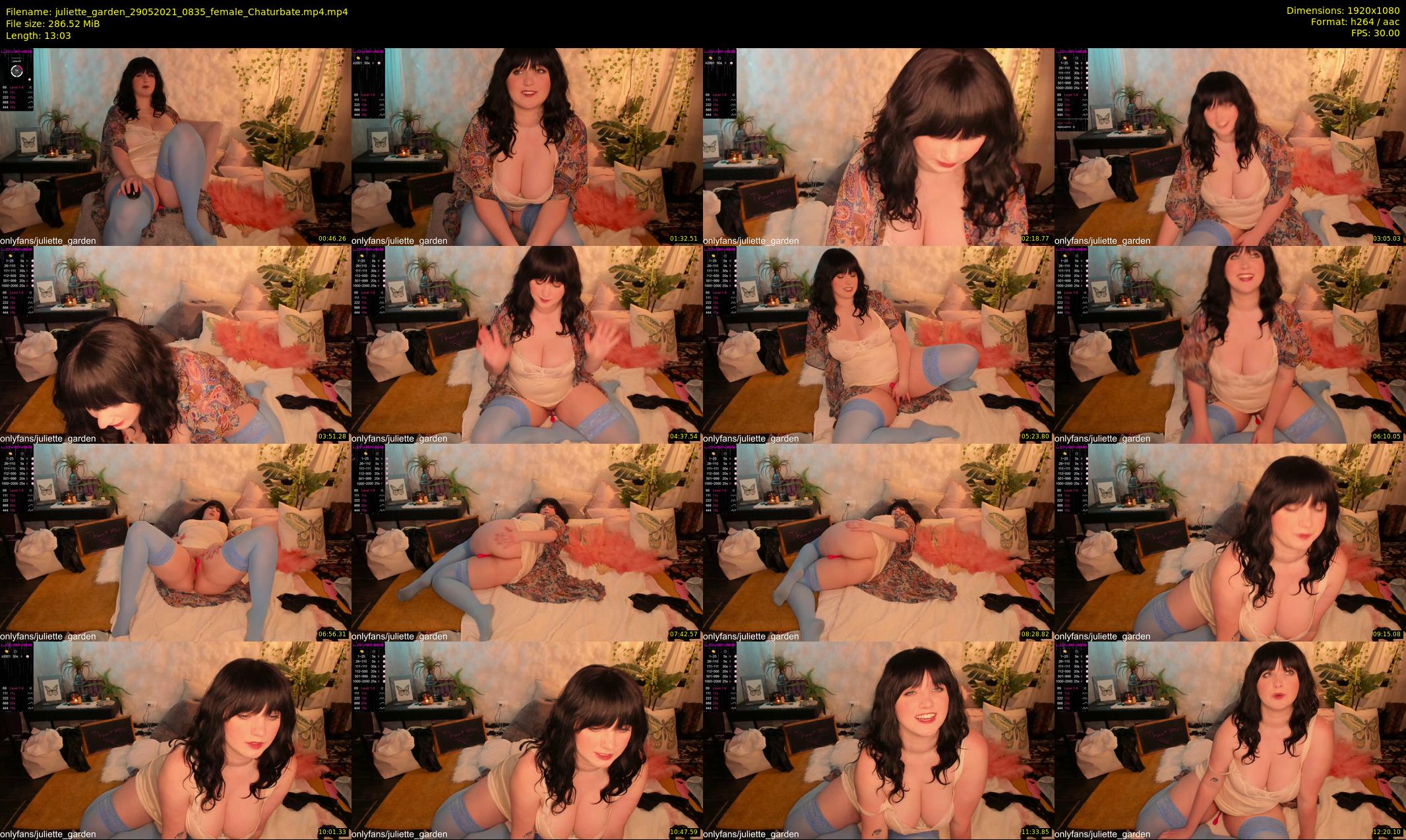 juliette_garden — 14 minute Chaturbate female cam show recording, 1080p, May 29, 2021