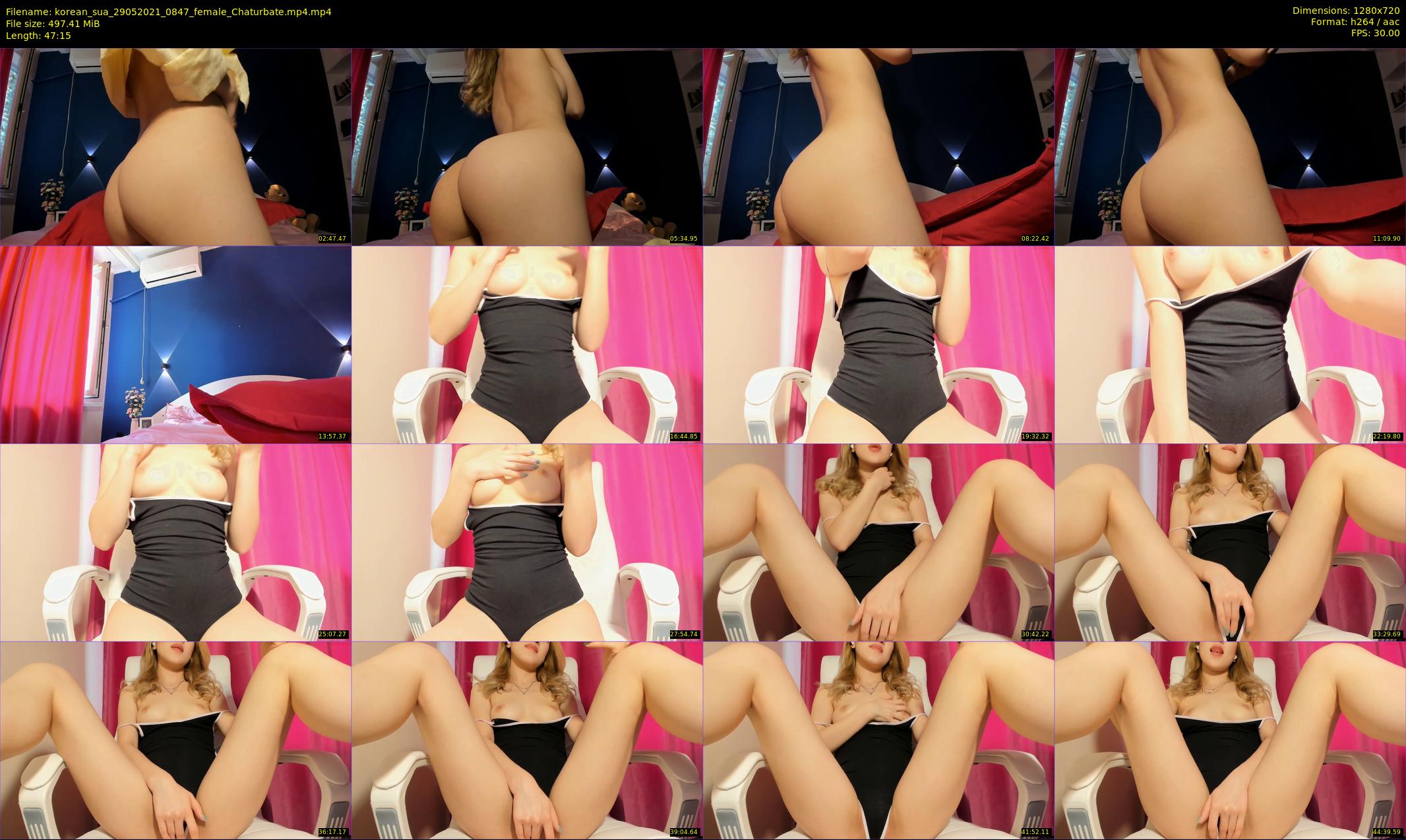 korean_sua — 48 minute Chaturbate female cam show recording, 720p, May 29, 2021