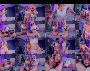 larragane — 58 minute Chaturbate couple cam show recording, 1080p, May 29, 2021