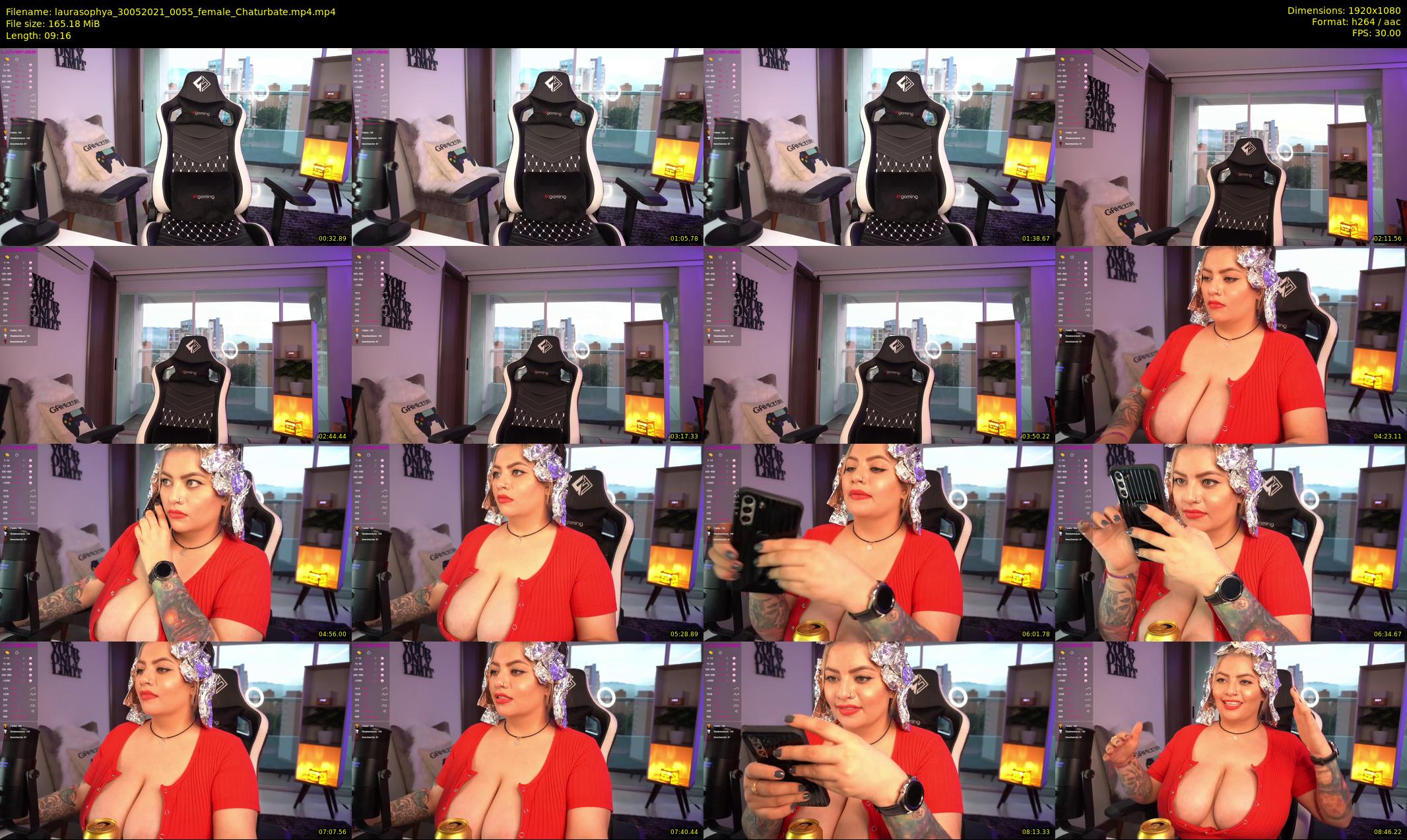 laurasophya — 10 minute Chaturbate female cam show recording, 1080p, May 30, 2021