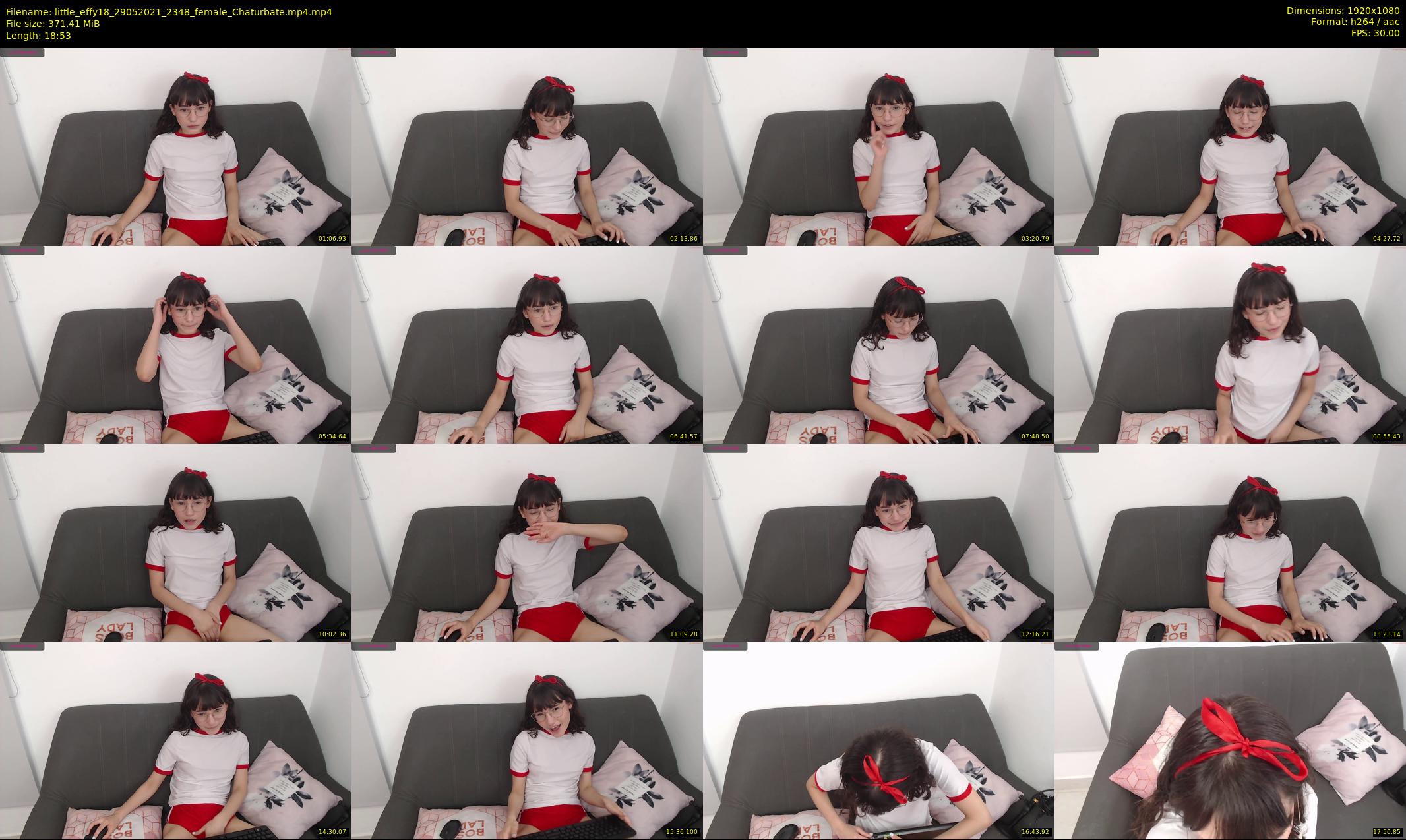 little_effy18 — 19 minute Chaturbate female cam show recording, 1080p, May 29, 2021