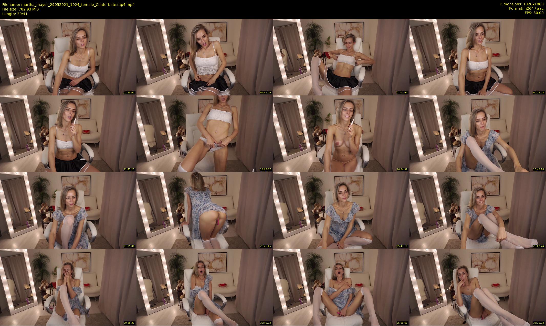 martha_mayer — 40 minute Chaturbate female cam show recording, 1080p, May 29, 2021