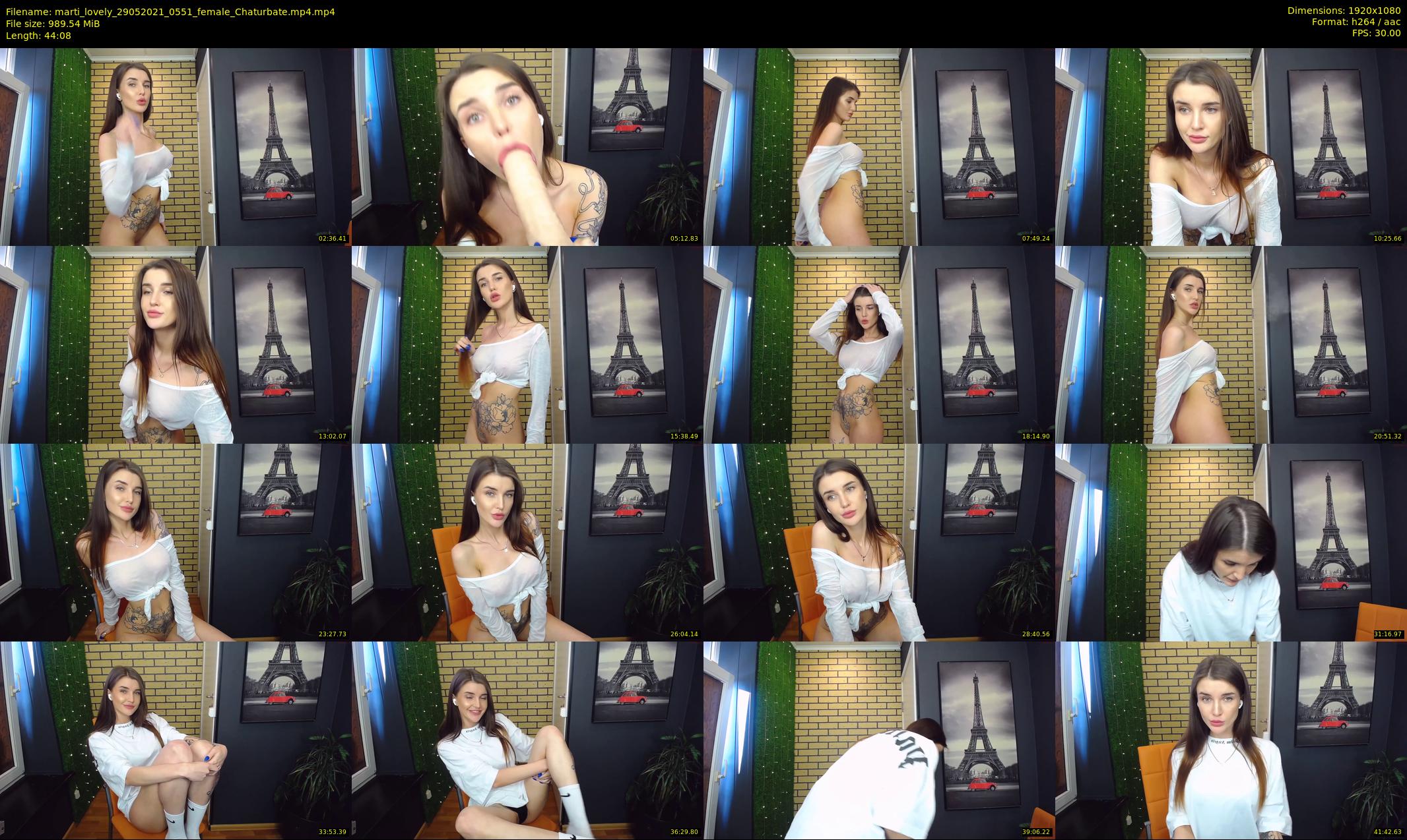 marti_lovely — 45 minute Chaturbate female cam show recording, 1080p, May 29, 2021