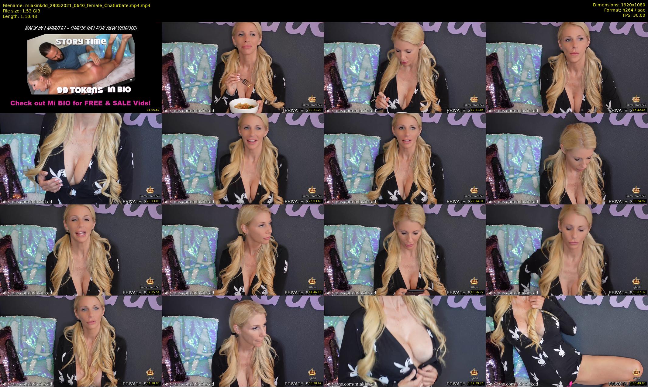 miakinkdd — 71 minute Chaturbate female cam show recording, 1080p, May 29, 2021