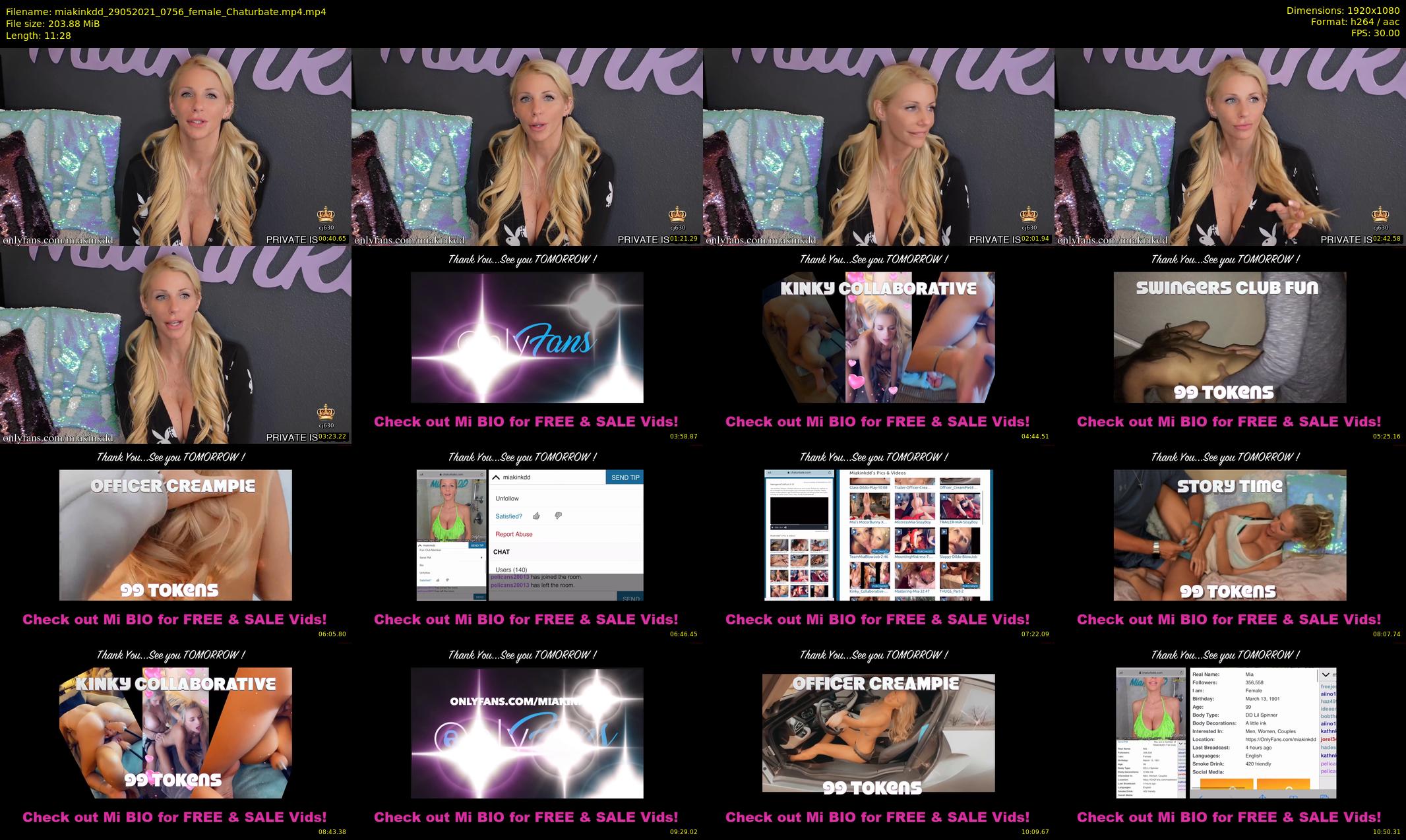 miakinkdd — 12 minute Chaturbate female cam show recording, 1080p, May 29, 2021