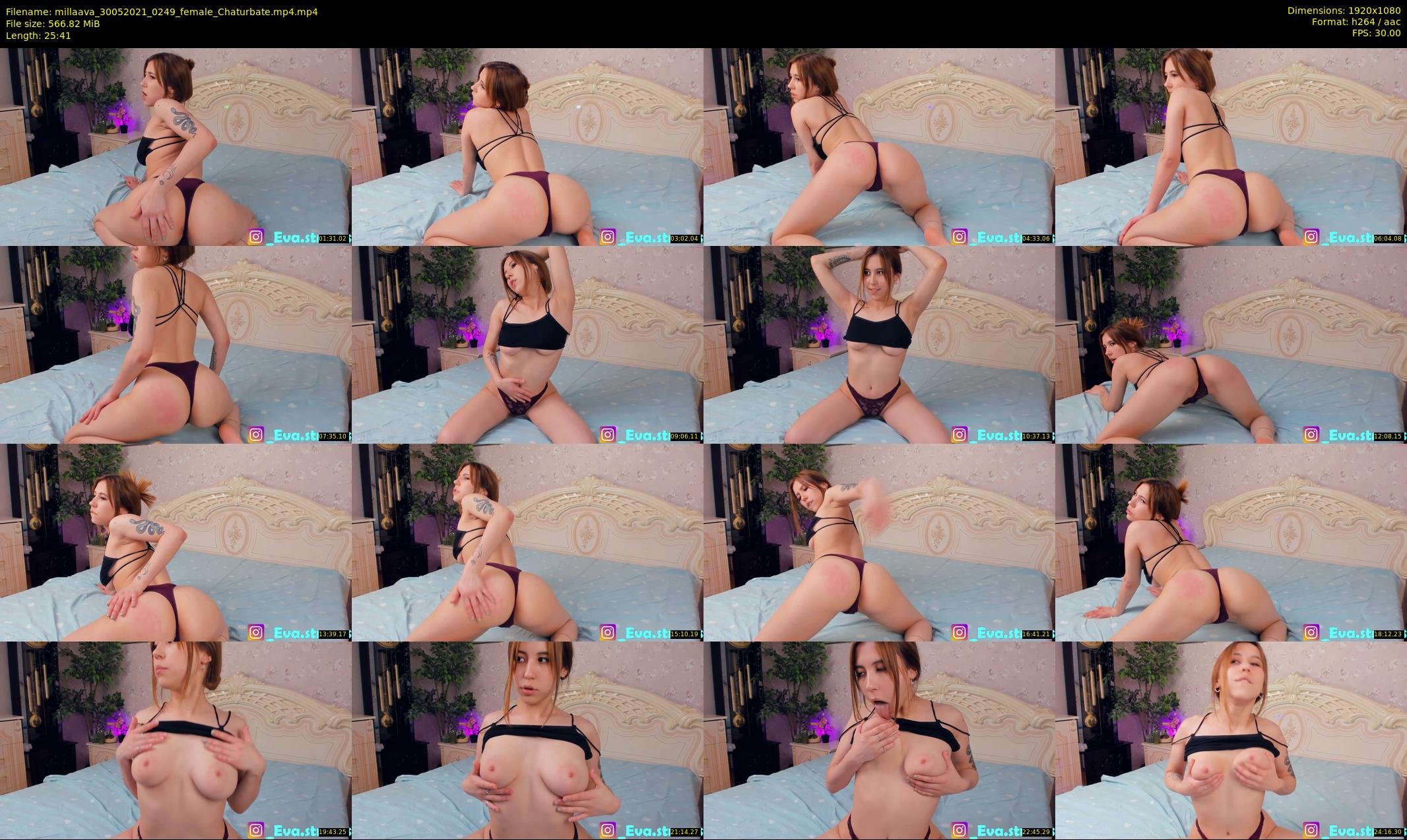 millaava — 26 minute Chaturbate female cam show recording, 1080p, May 30, 2021