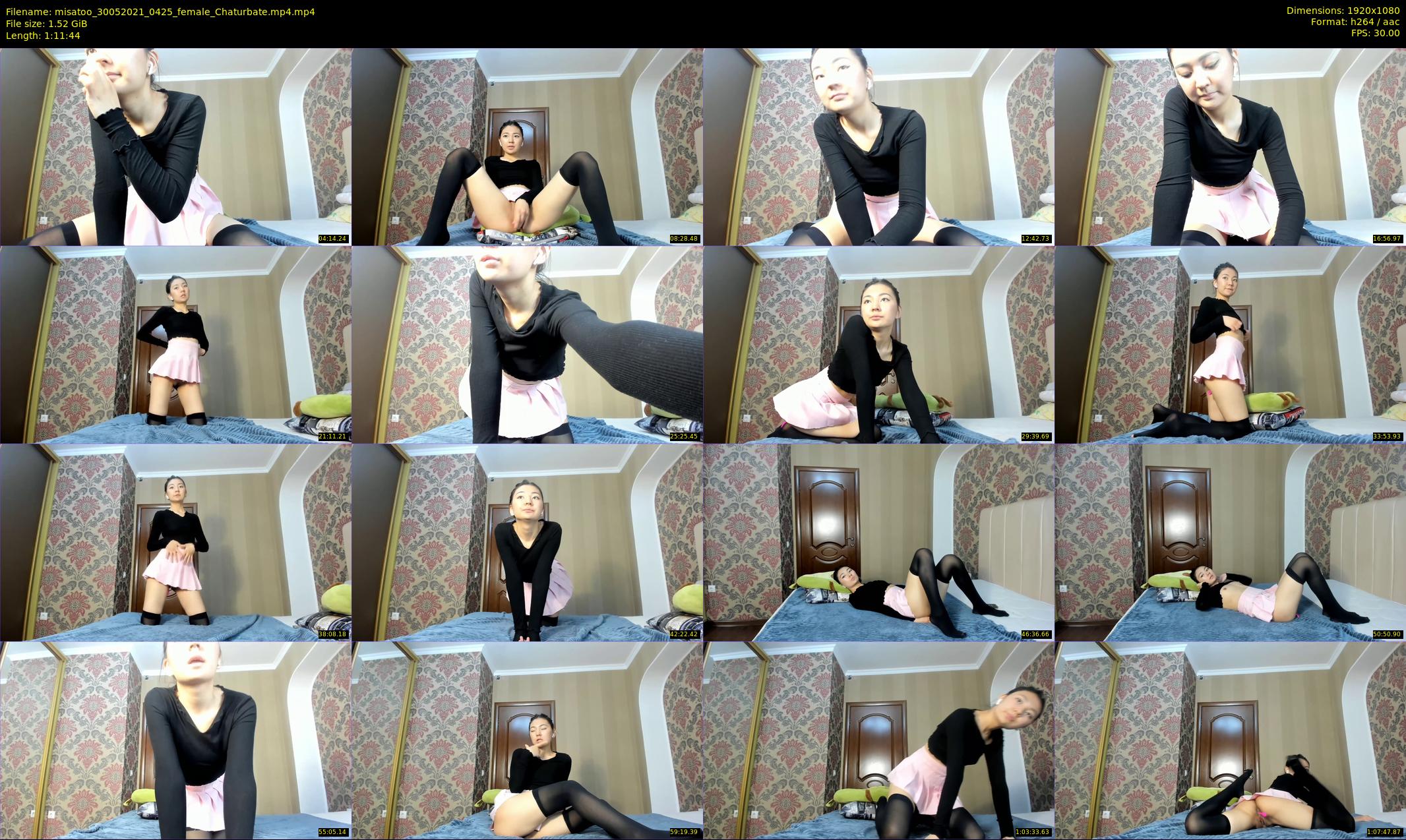 misatoo — 72 minute Chaturbate female cam show recording, 1080p, May 30, 2021