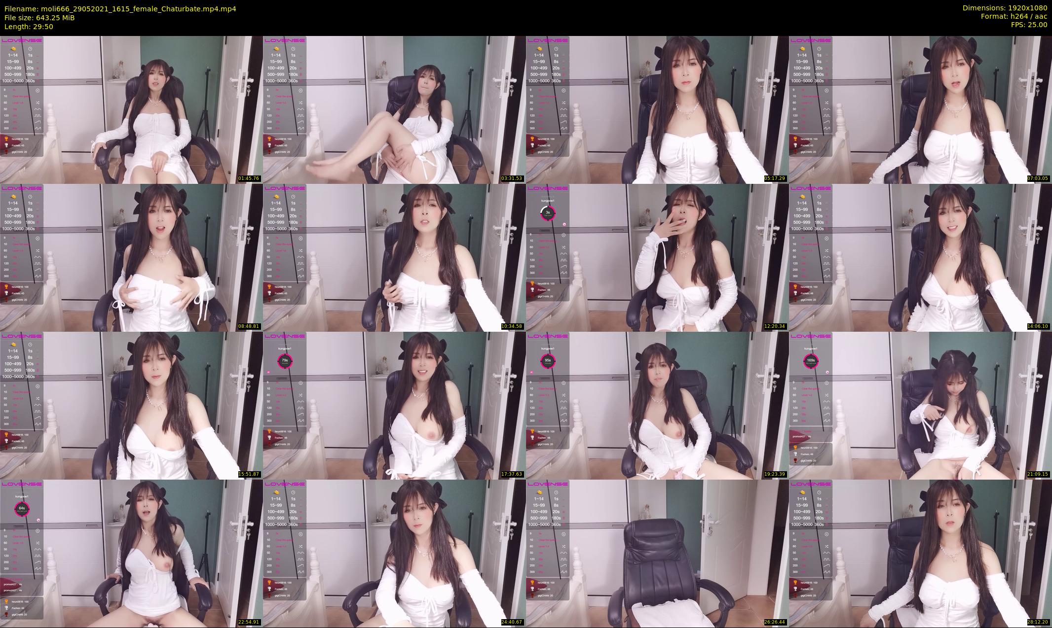 moli666 — 30 minute Chaturbate female cam show recording, 1080p, May 29, 2021