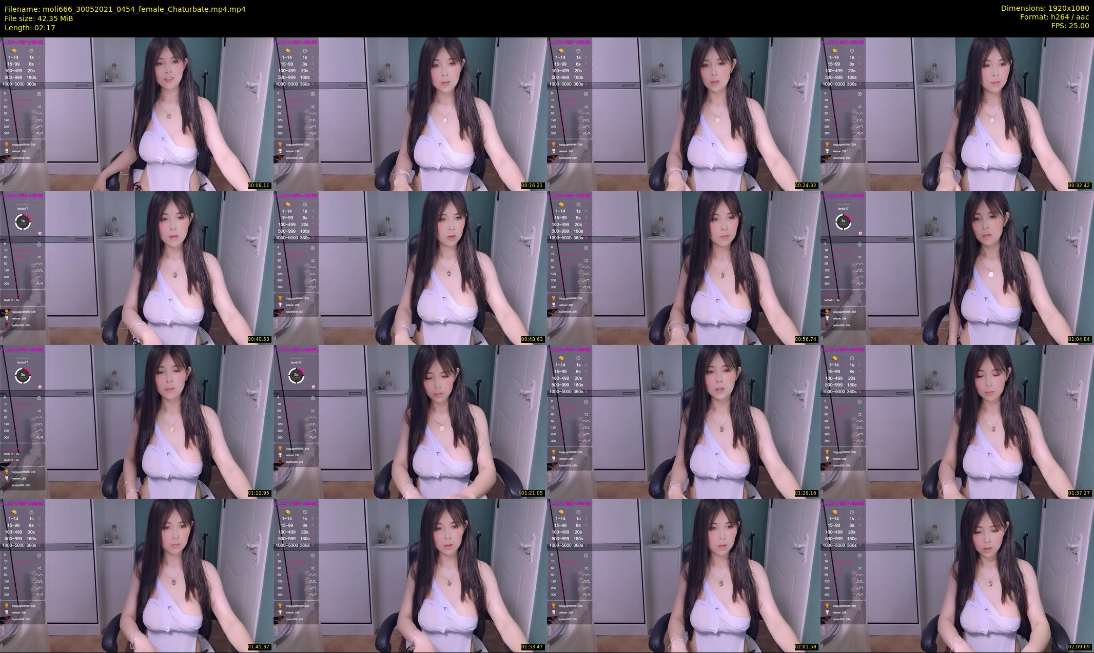 moli666 — 3 minute Chaturbate female cam show recording, 1080p, May 30, 2021