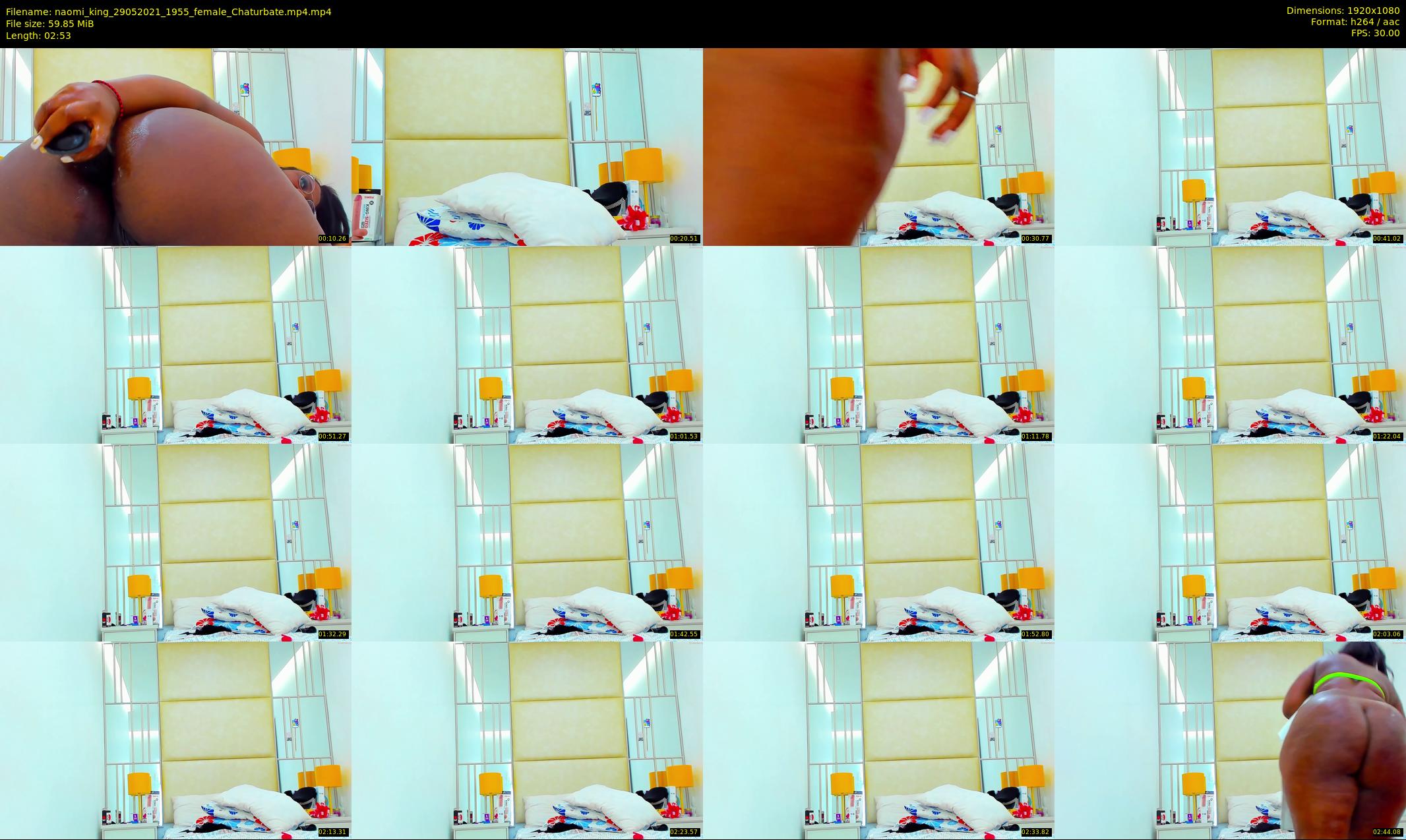 naomi_king — 3 minute Chaturbate female cam show recording, 1080p, May 29, 2021