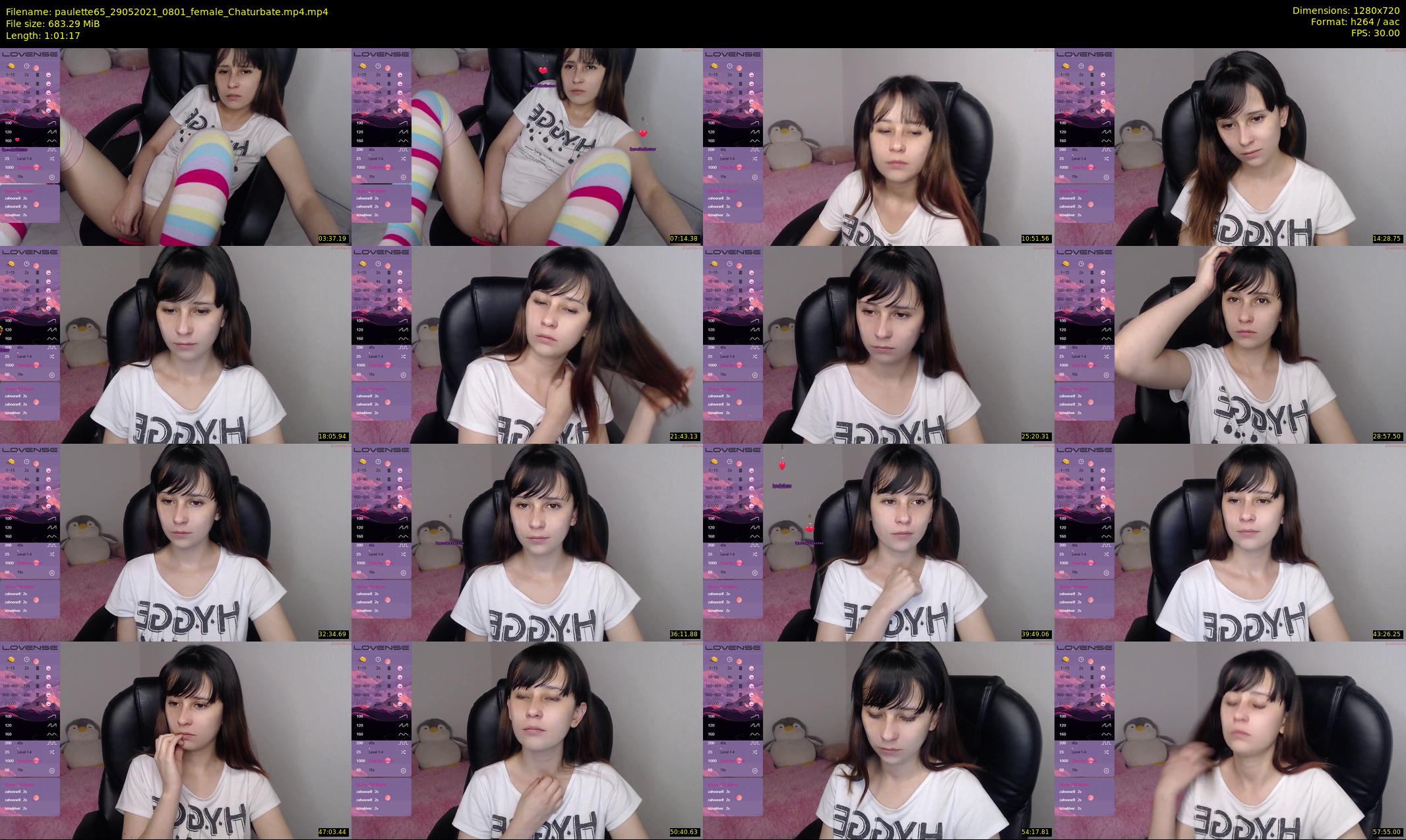 paulette65 — 62 minute Chaturbate female cam show recording, 720p, May 29, 2021