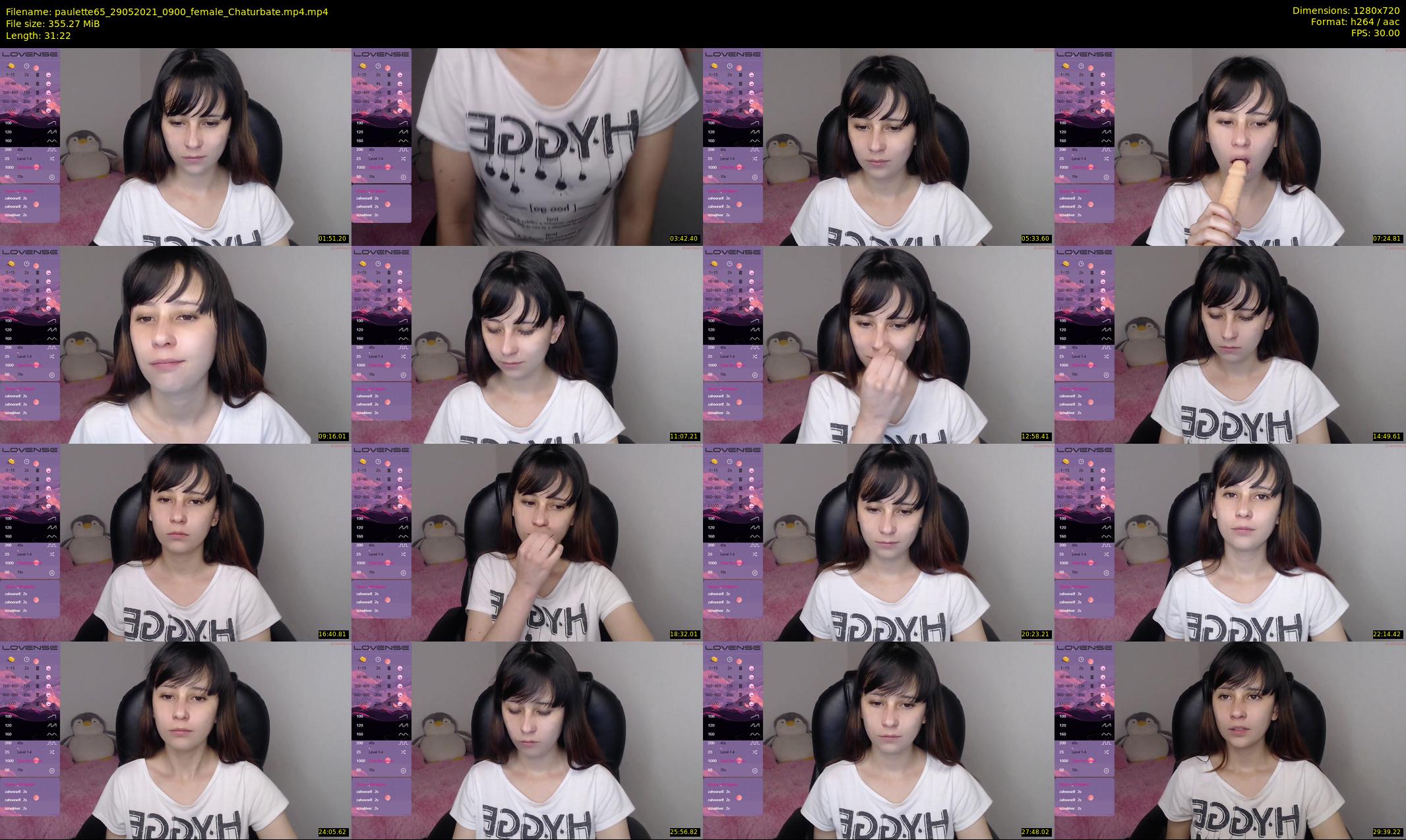 paulette65 — 32 minute Chaturbate female cam show recording, 720p, May 29, 2021