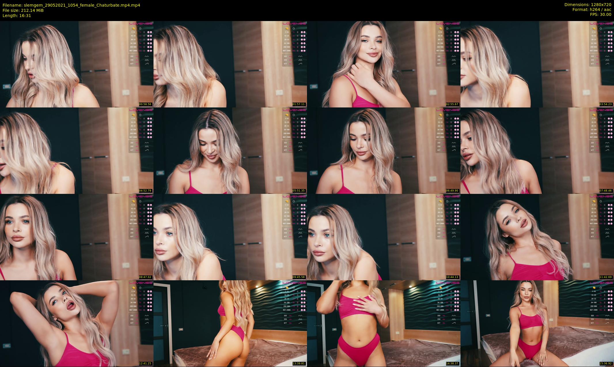 slemgem — 17 minute Chaturbate couple cam show recording, 720p, May 29, 2021