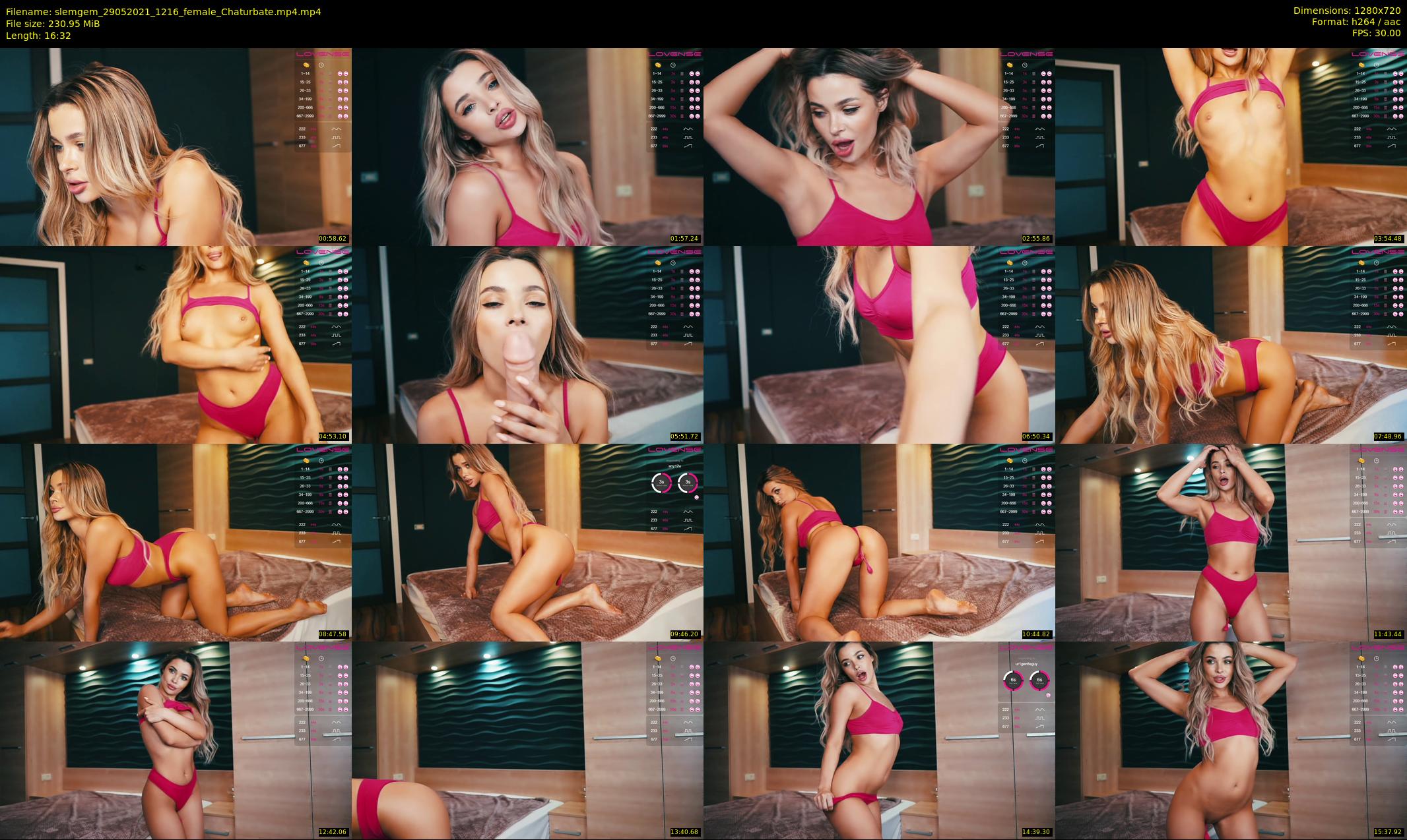 slemgem — 17 minute Chaturbate couple cam show recording, 720p, May 29, 2021