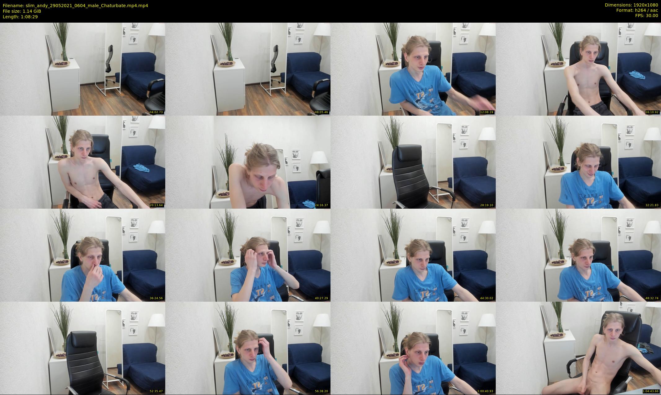 slim_andy — 69 minute Chaturbate male cam show recording, 1080p, May 29, 2021