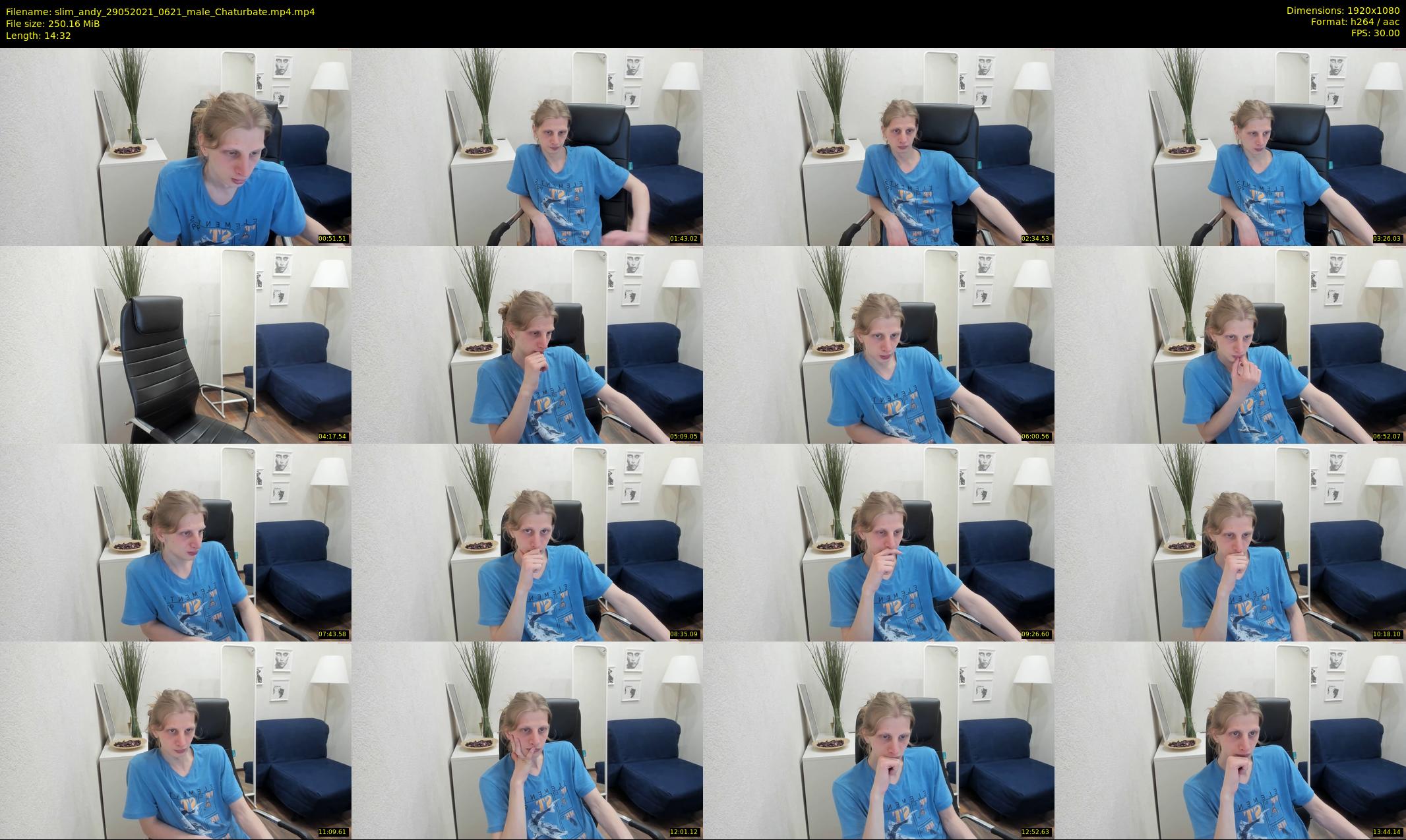 slim_andy — 15 minute Chaturbate male cam show recording, 1080p, May 29, 2021