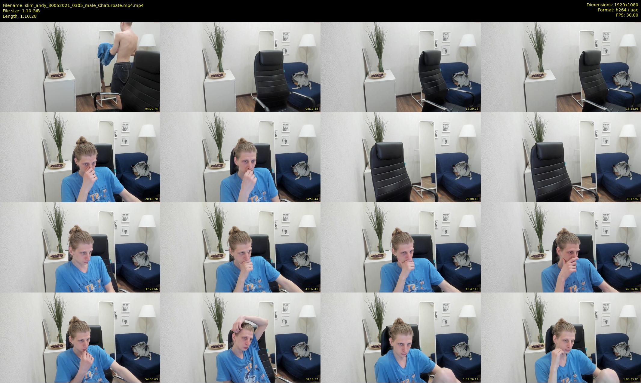 slim_andy — 71 minute Chaturbate male cam show recording, 1080p, May 30, 2021