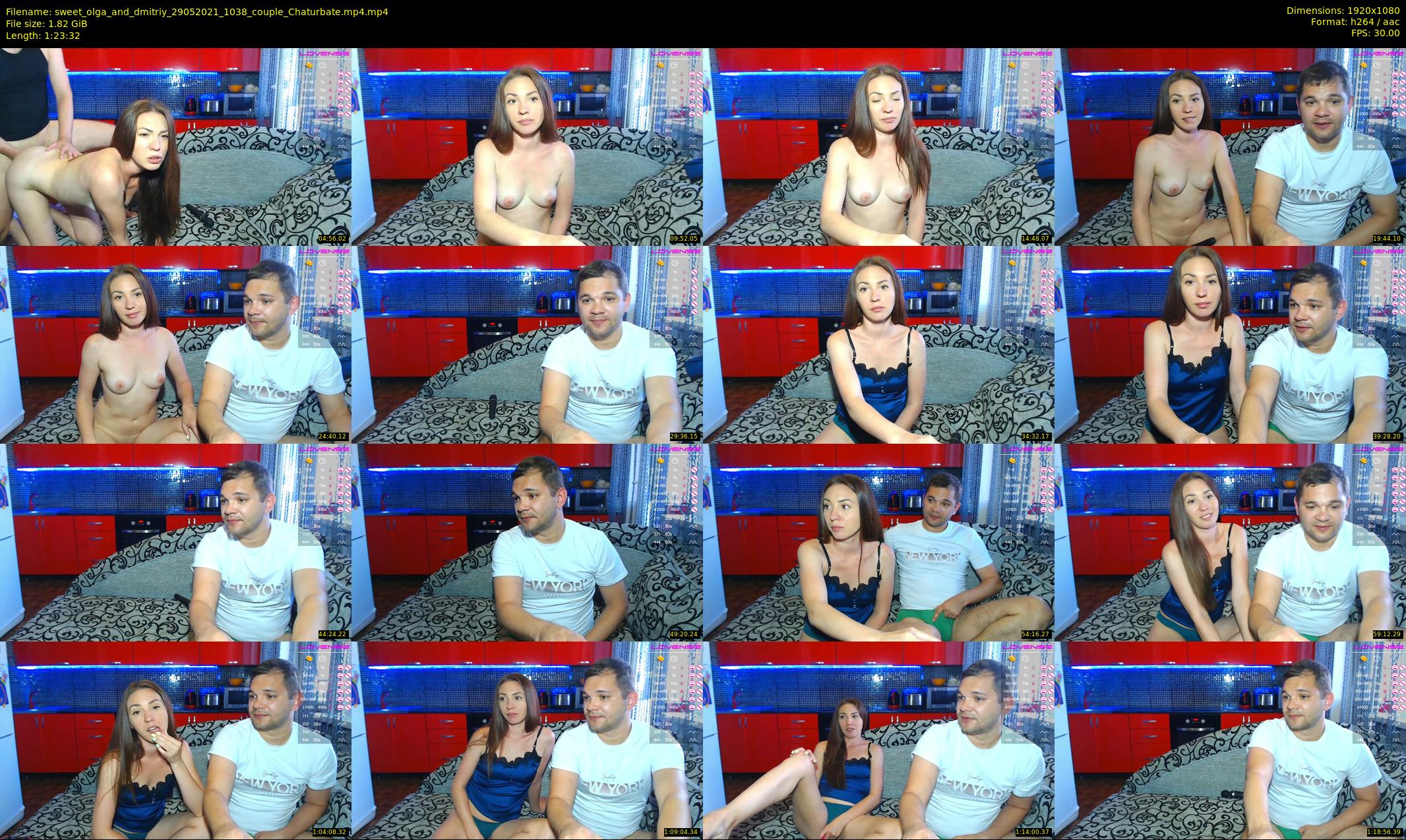 sweet_olga_and_dmitriy — 84 minute Chaturbate couple cam show recording, 1080p, May 29, 2021