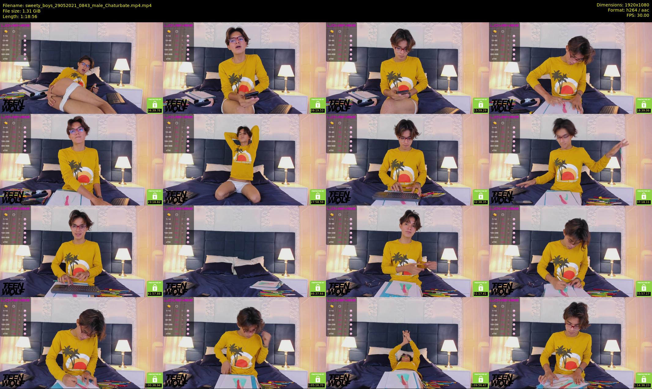 sweety_boys — 79 minute Chaturbate male cam show recording, 1080p, May 29, 2021
