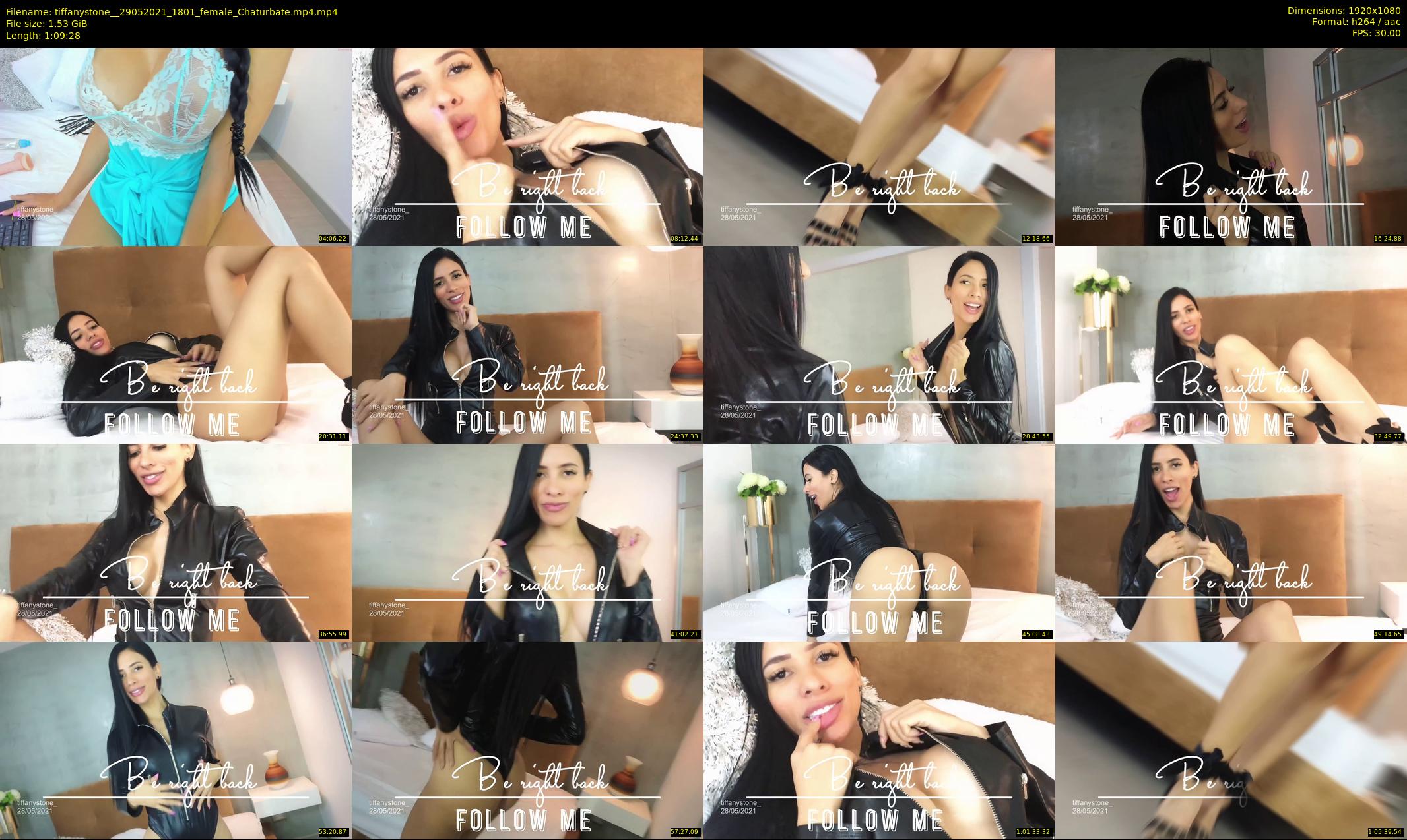 tiffanystone_ — 70 minute Chaturbate female cam show recording, 1080p, May 29, 2021