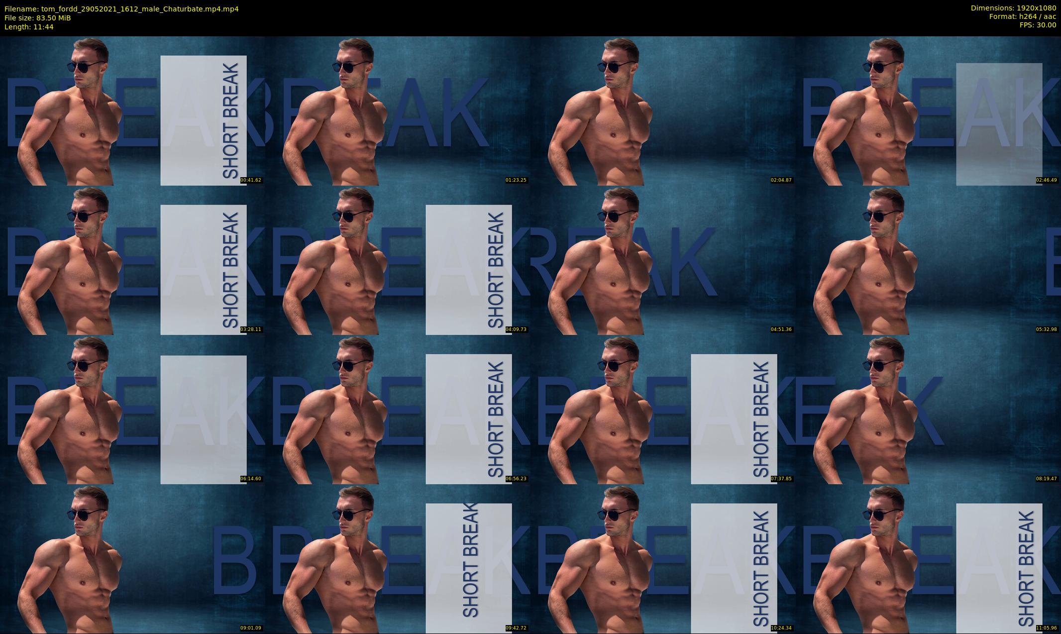tom_fordd — 12 minute Chaturbate male cam show recording, 1080p, May 29, 2021