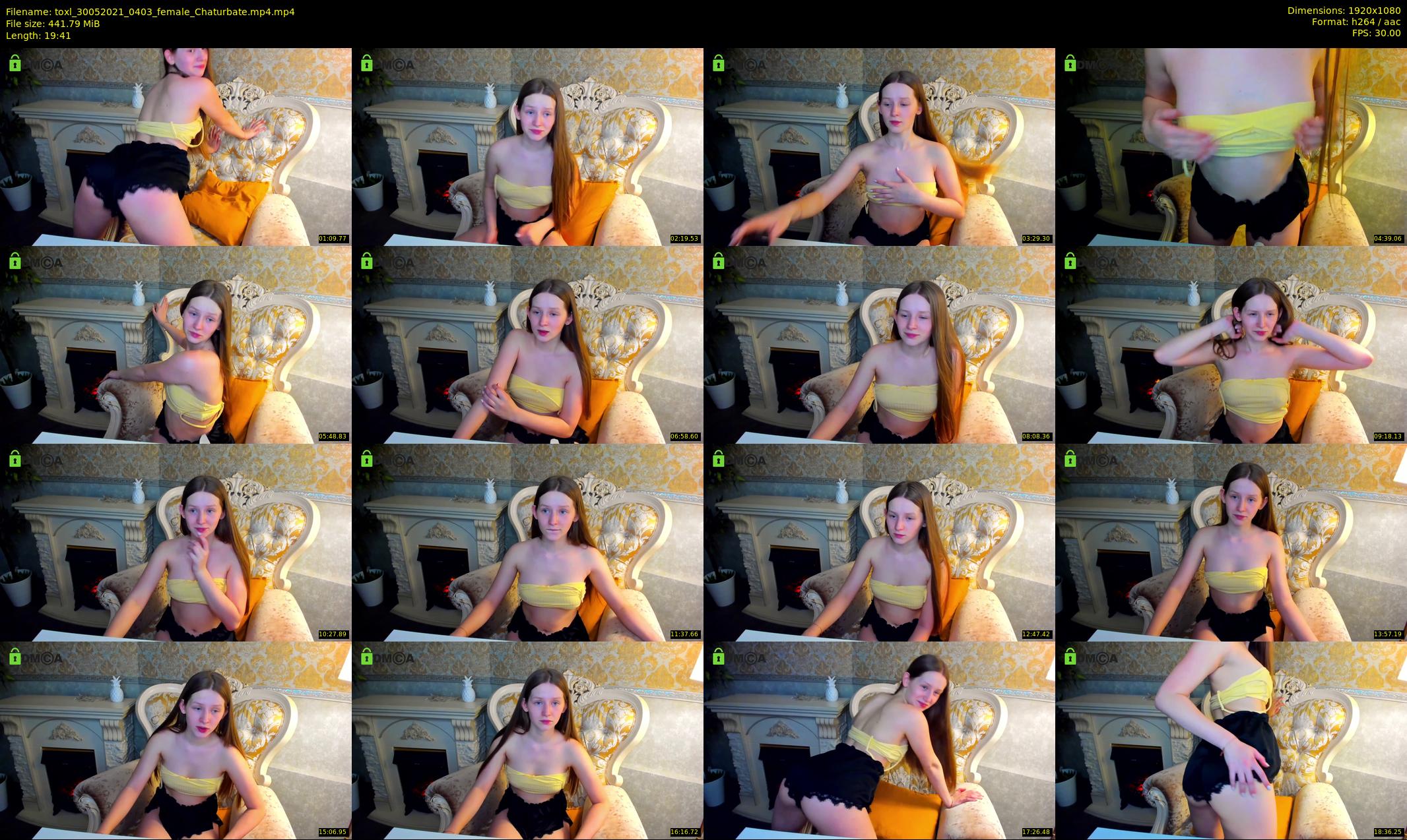 toxl — 20 minute Chaturbate female cam show recording, 1080p, May 30, 2021