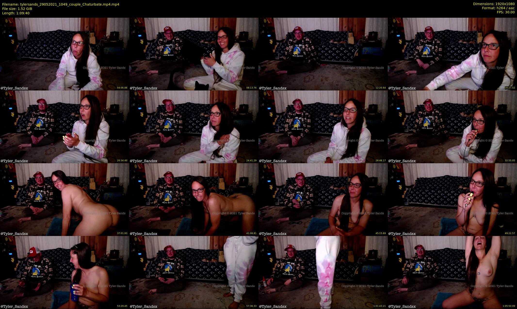 tylersands — 70 minute Chaturbate female cam show recording, 1080p, May 29, 2021