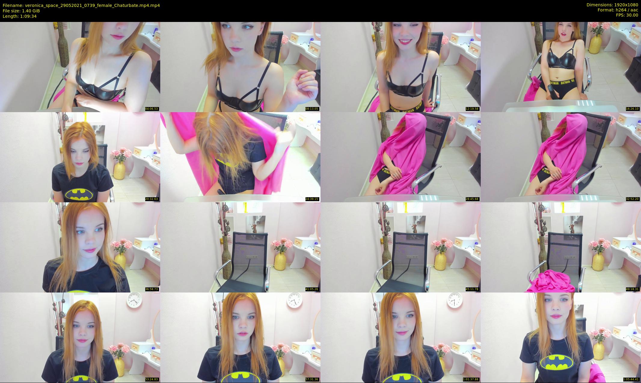 veronica_space — 70 minute Chaturbate female cam show recording, 1080p, May 29, 2021
