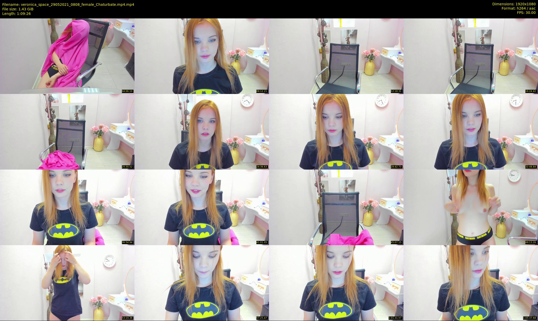 veronica_space — 70 minute Chaturbate female cam show recording, 1080p, May 29, 2021