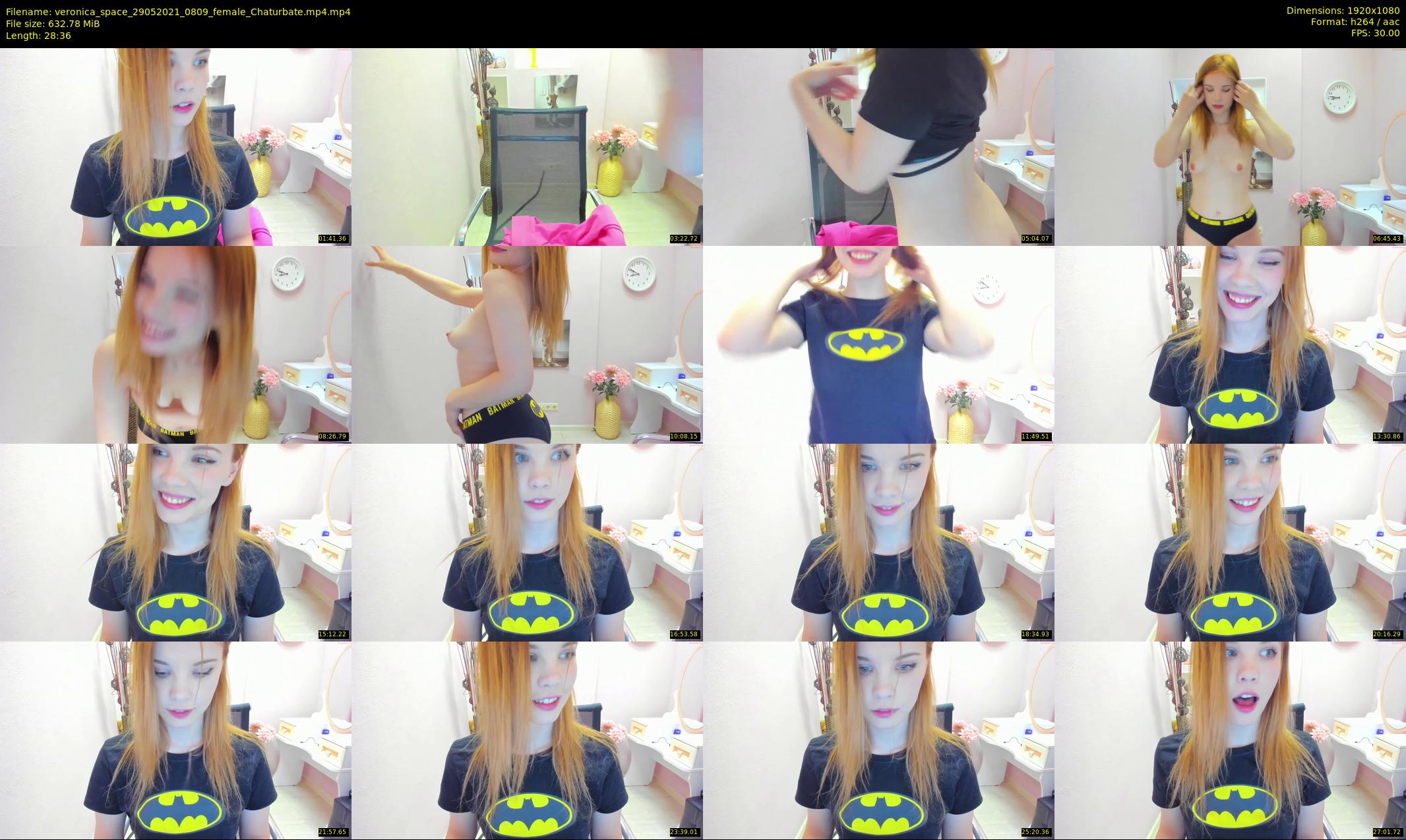 veronica_space — 29 minute Chaturbate female cam show recording, 1080p, May 29, 2021
