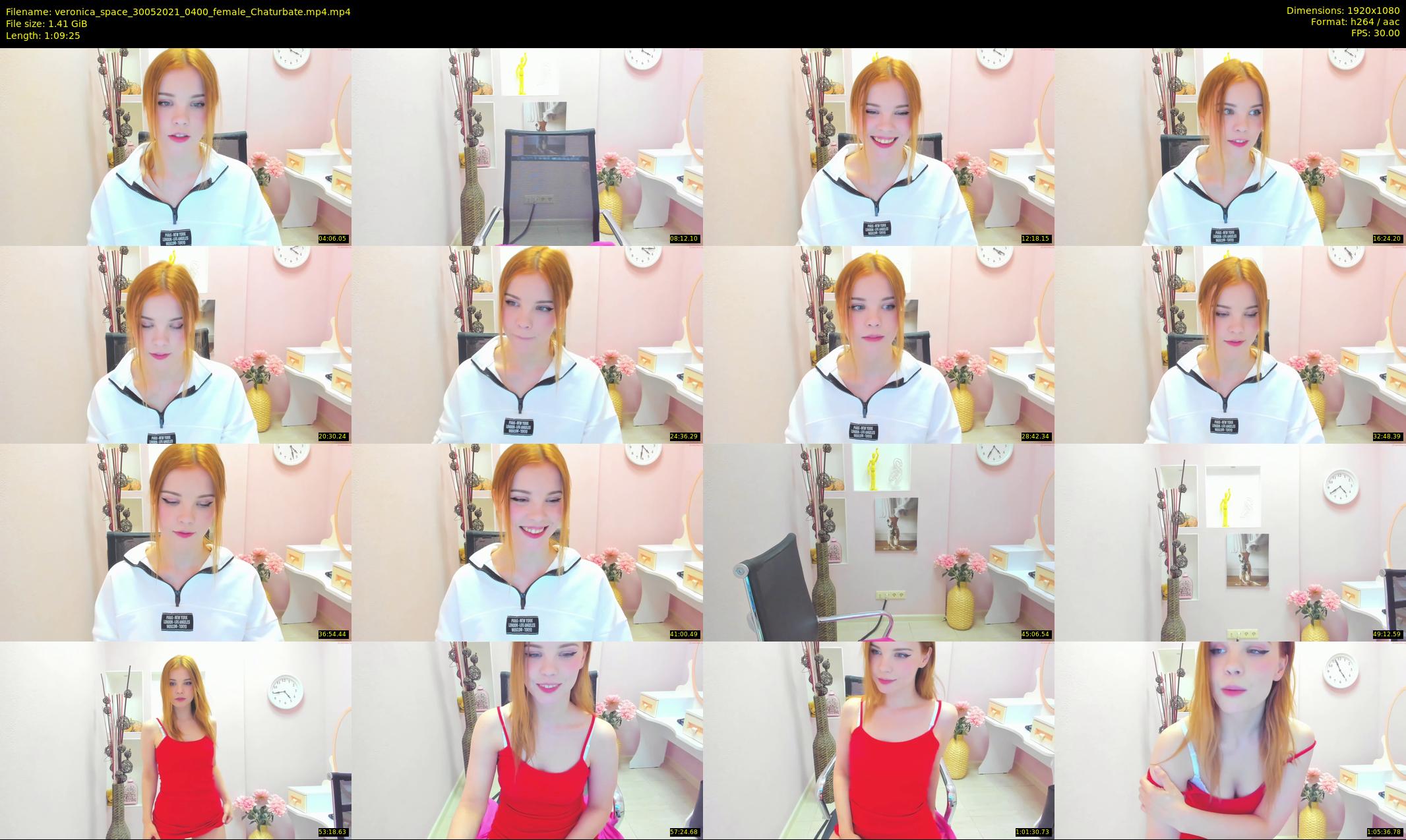 veronica_space — 70 minute Chaturbate female cam show recording, 1080p, May 30, 2021