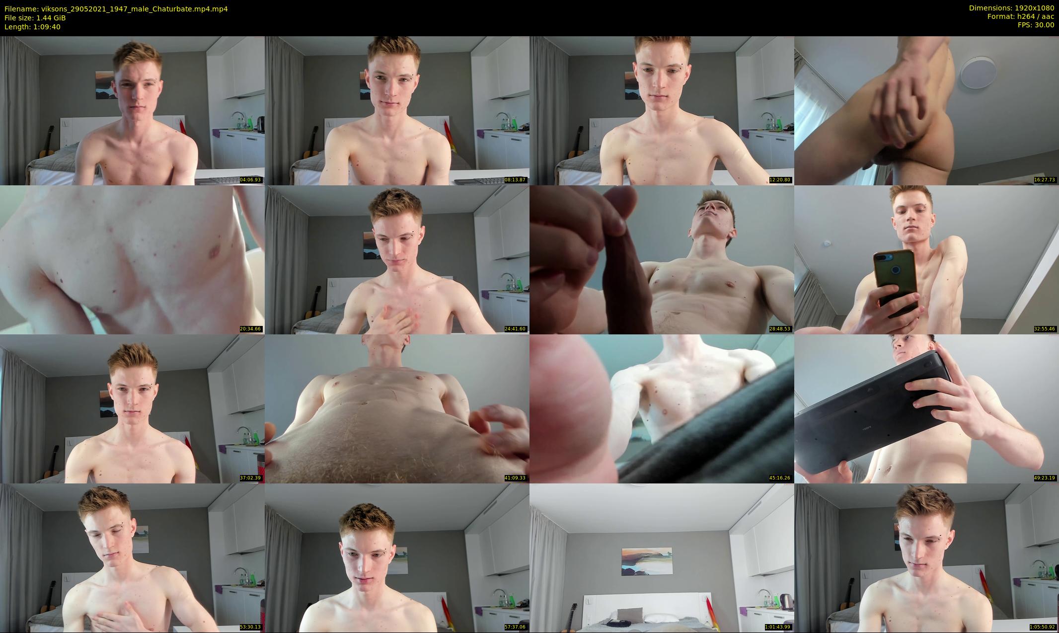 viksons — 70 minute Chaturbate male cam show recording, 1080p, May 29, 2021