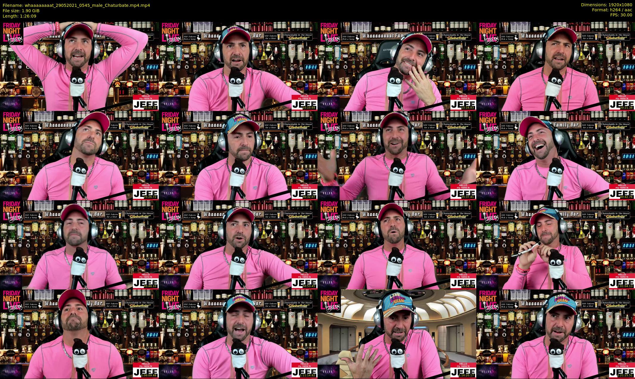 whaaaaaaaat — 87 minute Chaturbate couple cam show recording, 1080p, May 29, 2021