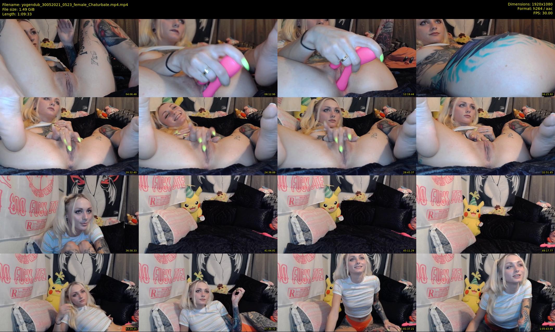 yogendub — 70 minute Chaturbate female cam show recording, 1080p, May 30, 2021