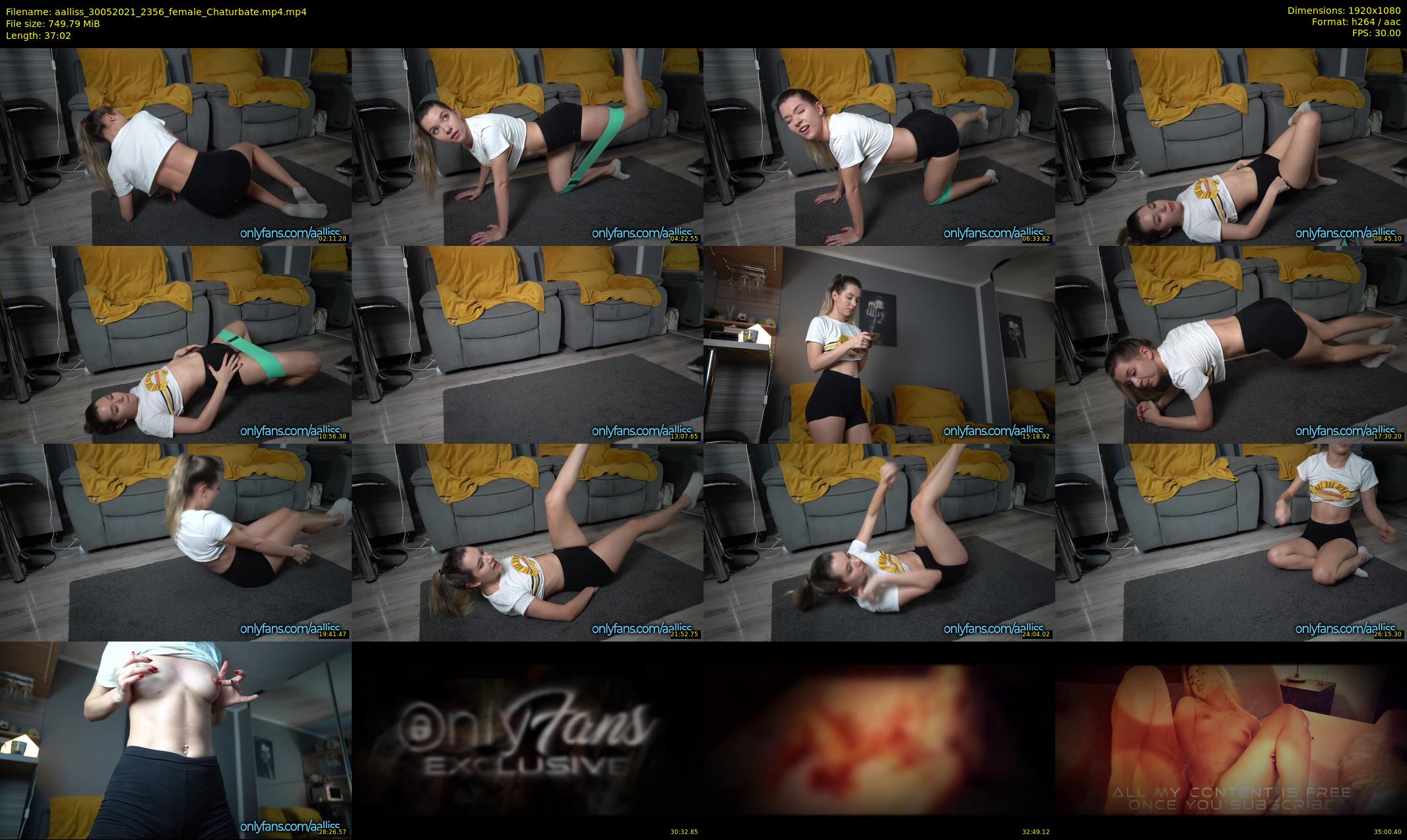 aalliss — 38 minute Chaturbate female cam show recording, 1080p, May 30, 2021