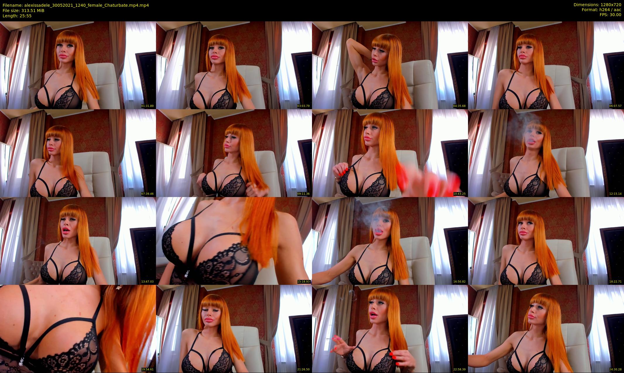 alexissadele — 26 minute Chaturbate female cam show recording, 720p, May 30, 2021