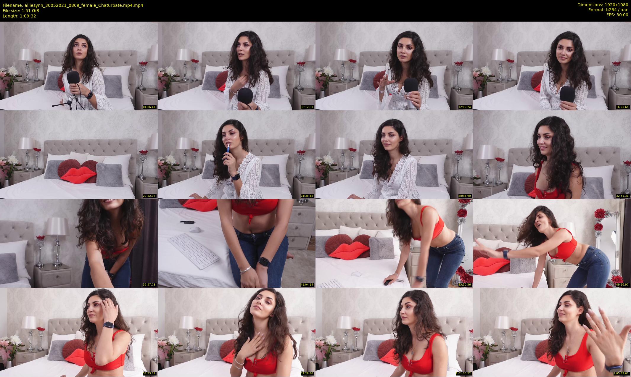 alliesynn — 70 minute Chaturbate female cam show recording, 1080p, May 30, 2021