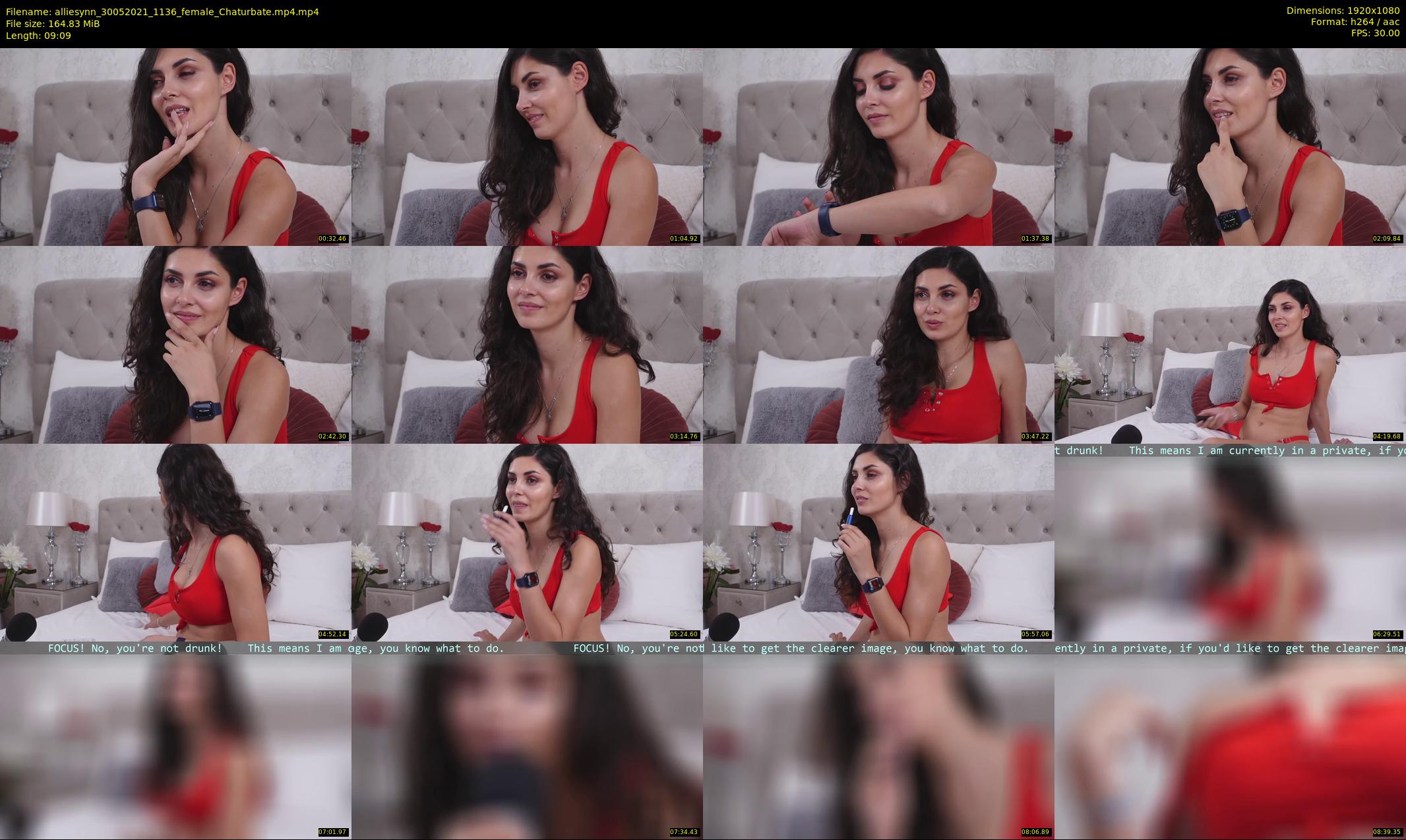 alliesynn — 10 minute Chaturbate female cam show recording, 1080p, May 30, 2021