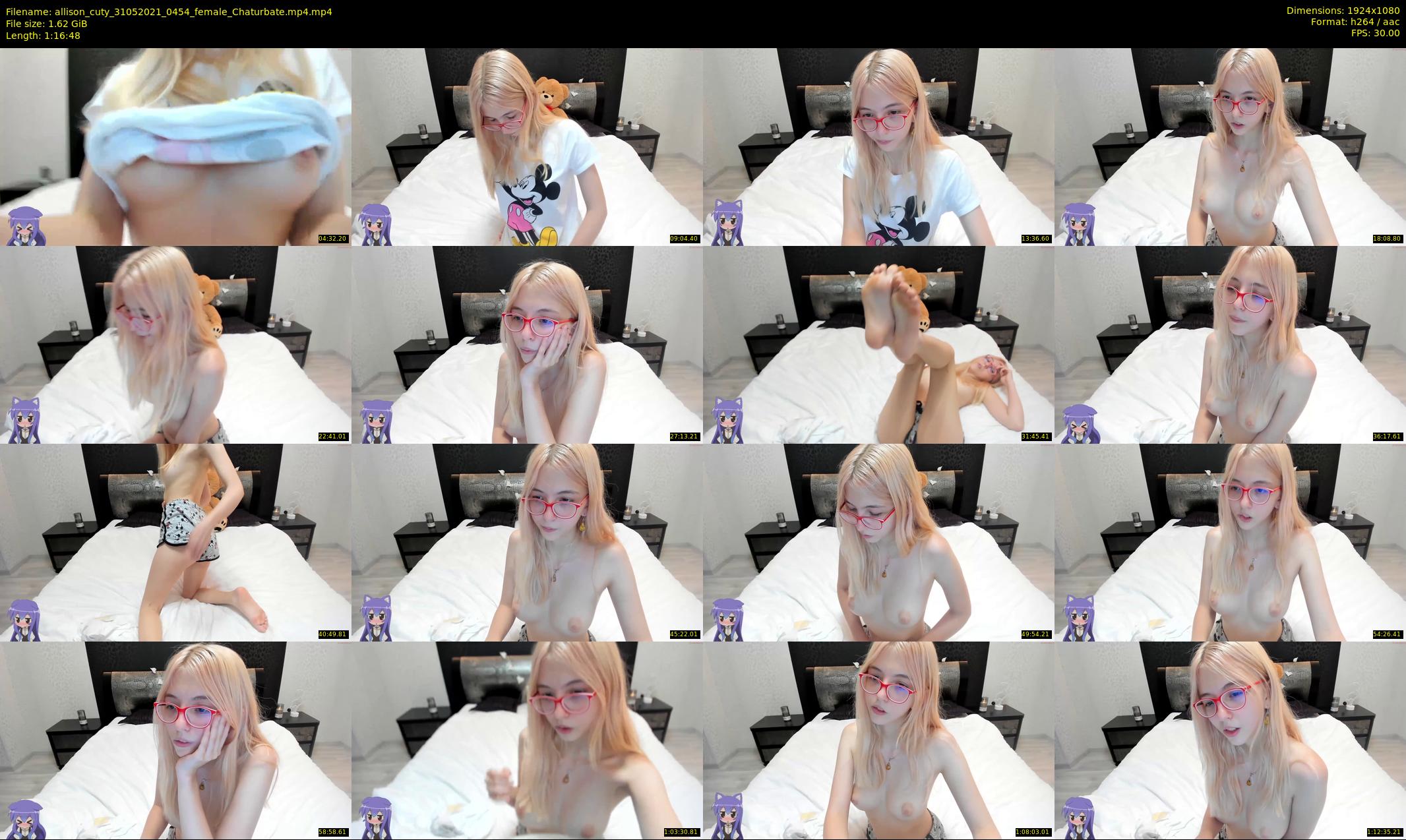 allison_cuty — 77 minute Chaturbate female cam show recording, 1080p, May 31, 2021
