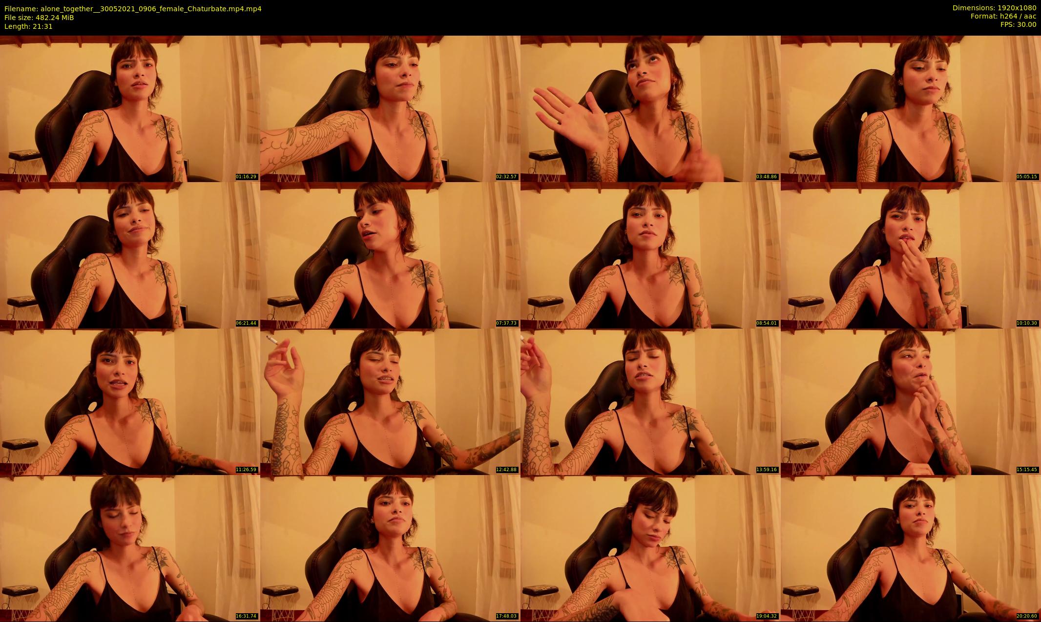 alone_together_ — 22 minute Chaturbate female cam show recording, 1080p, May 30, 2021