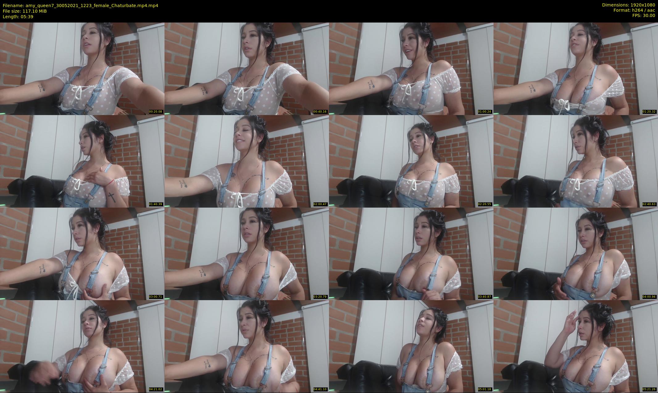 amy_queen7 — 6 minute Chaturbate female cam show recording, 1080p, May 30, 2021