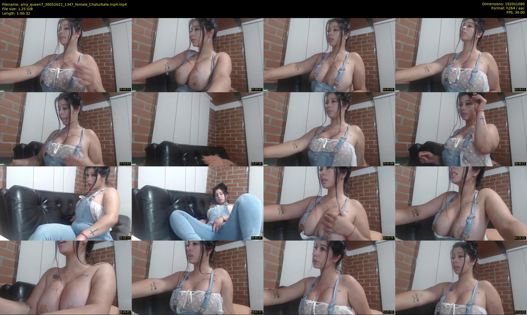 amy_queen7 — 61 minute Chaturbate female cam show recording, 1080p, May 30, 2021