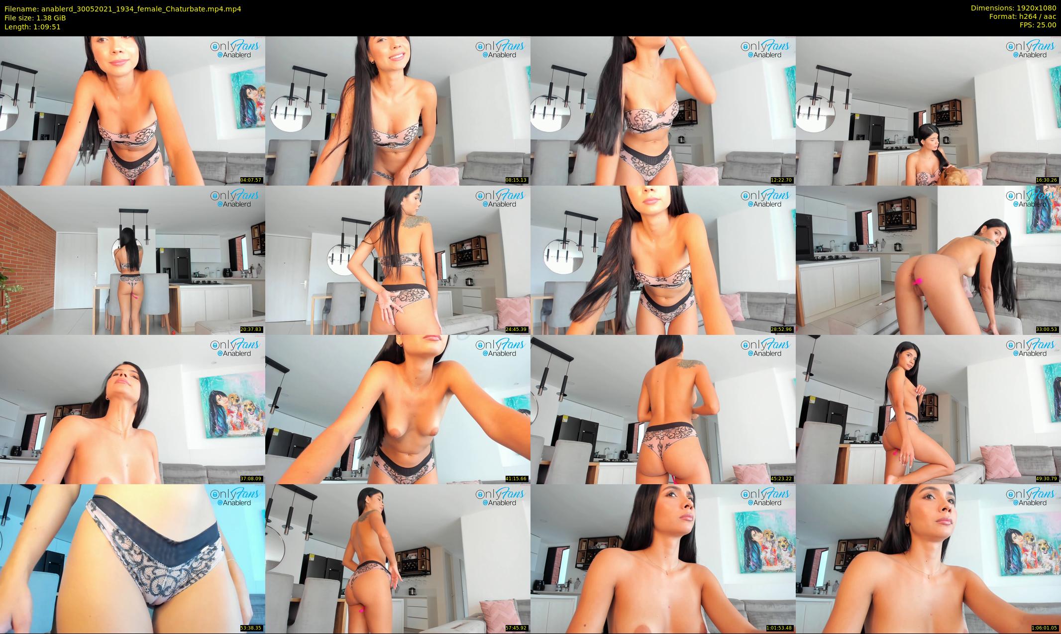 anablerd — 70 minute Chaturbate female cam show recording, 1080p, May 30, 2021