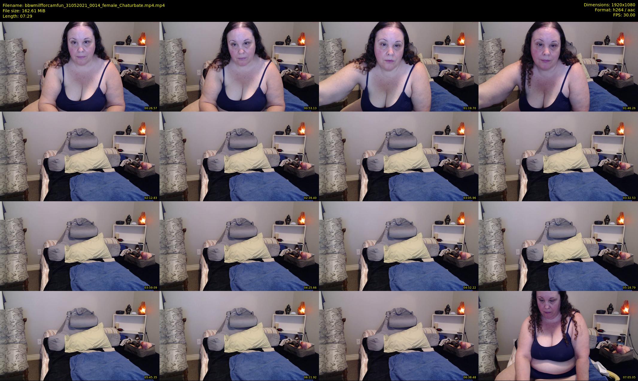 bbwmilfforcamfun — 8 minute Chaturbate female cam show recording, 1080p, May 31, 2021