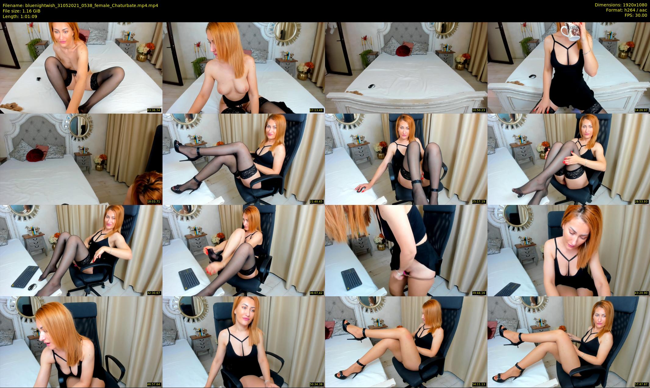 bluenightwish — 62 minute Chaturbate female cam show recording, 1080p, May 31, 2021