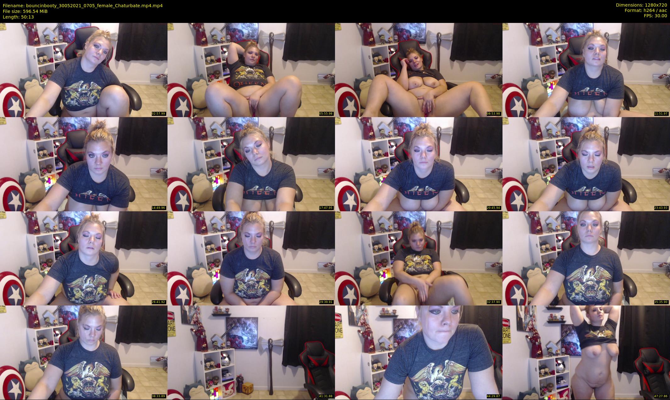 bouncinbooty — 51 minute Chaturbate female cam show recording, 720p, May 30, 2021