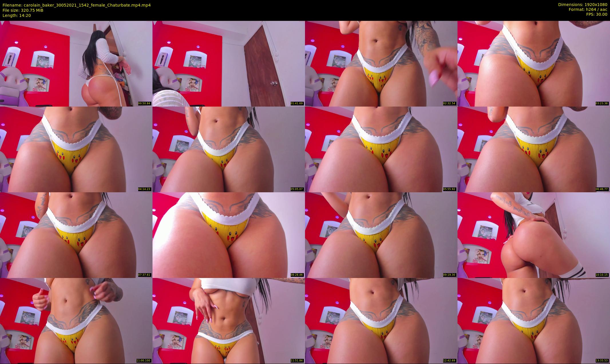carolain_baker — 15 minute Chaturbate female cam show recording, 1080p, May 30, 2021
