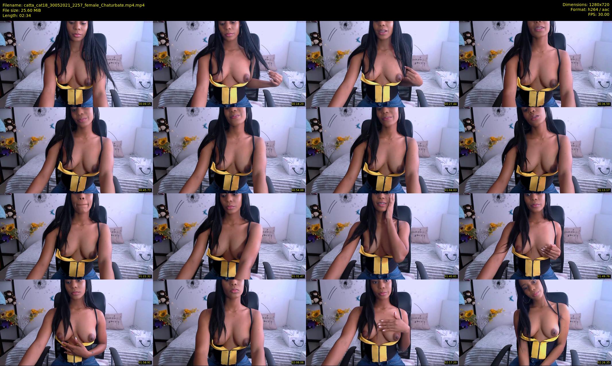 catta_cat18 — 3 minute Chaturbate female cam show recording, 720p, May 30, 2021