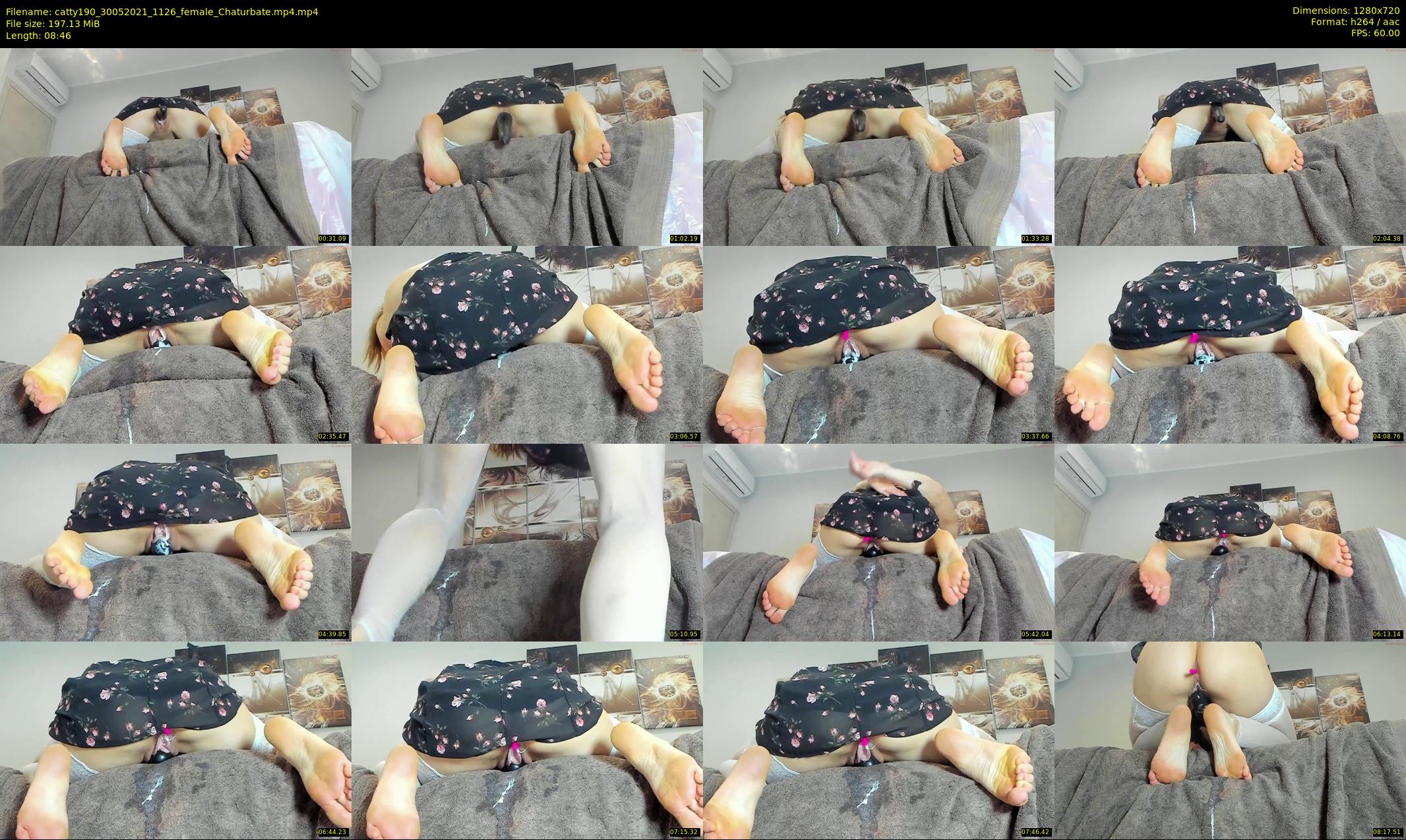 catty190 — 9 minute Chaturbate female cam show recording, 720p, May 30, 2021