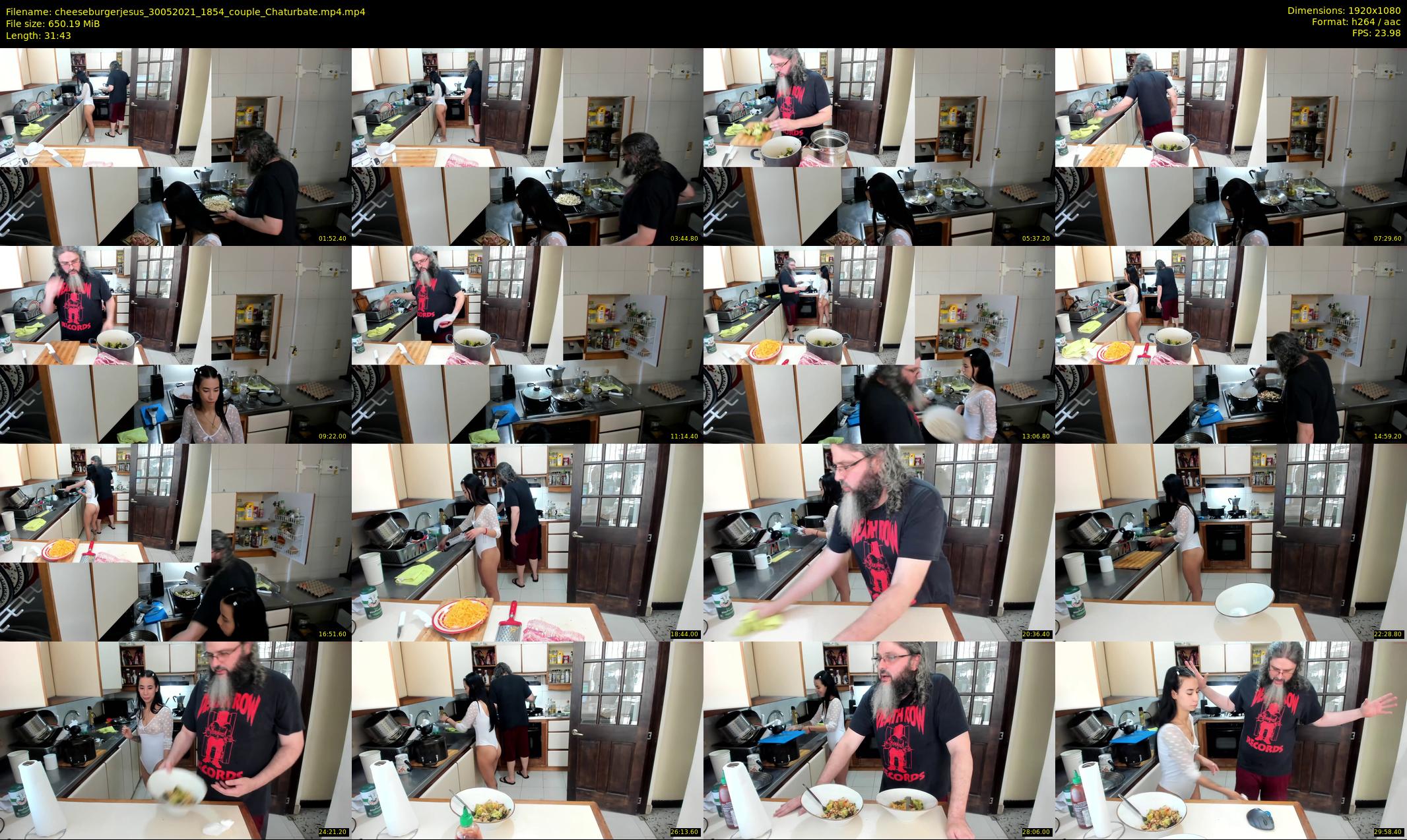 cheeseburgerjesus — 32 minute Chaturbate couple cam show recording, 1080p, May 30, 2021